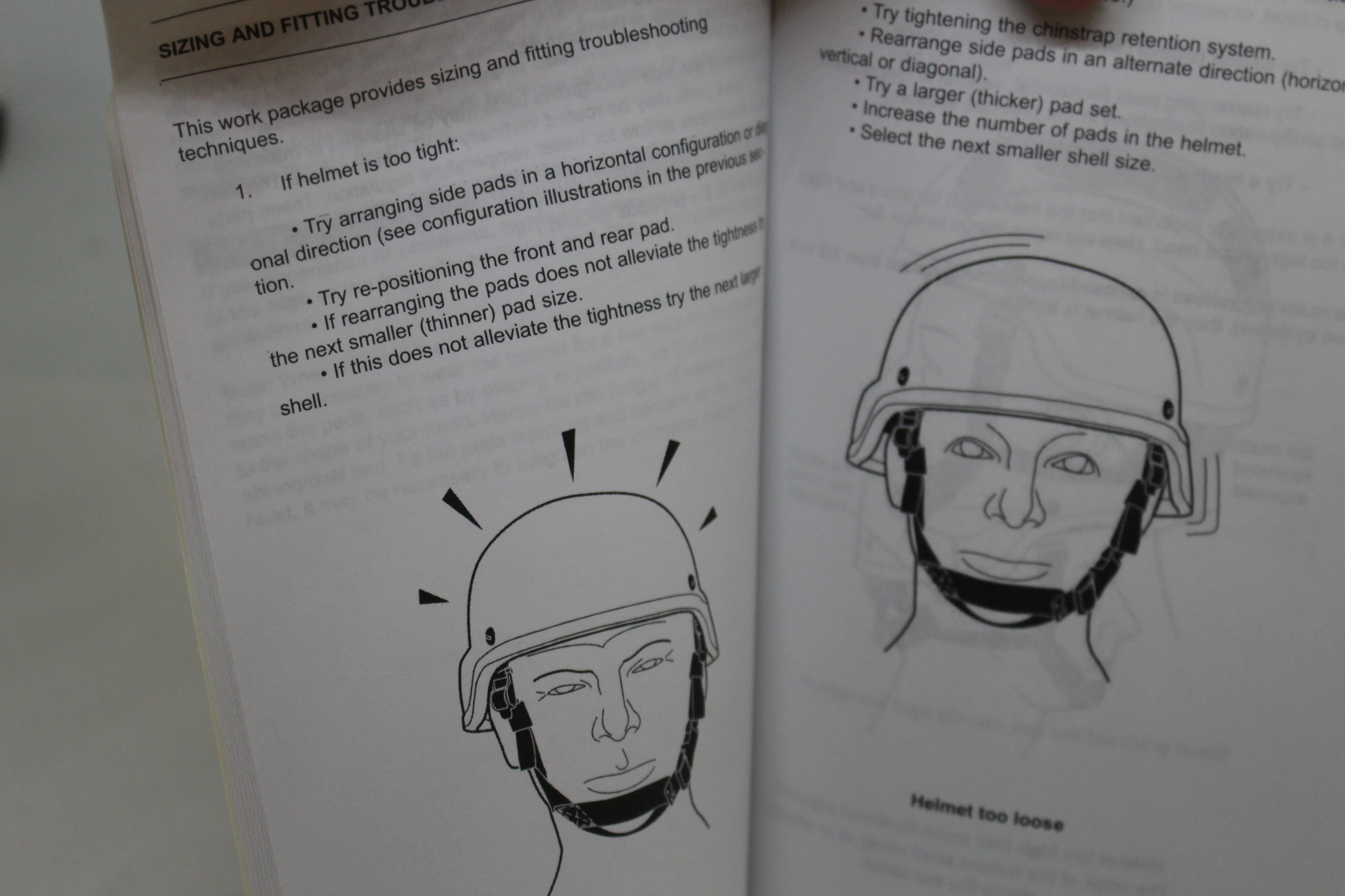 US Military Technical Operator's Manual for Advanced Combat Helmet (ACH) - Image 2