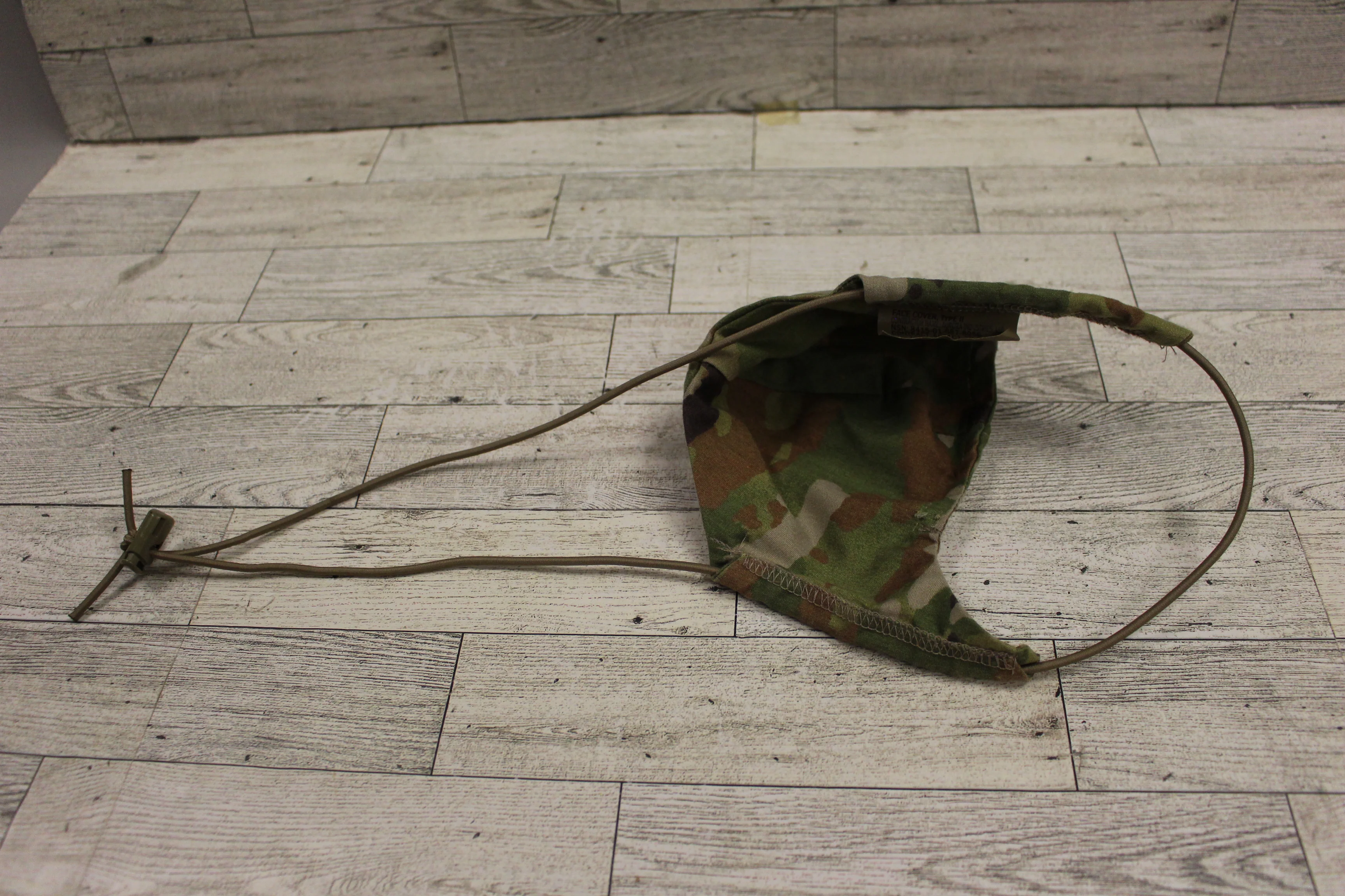 US Military Type 2 Multicam Face Cover - 8415-01-687-8956 - Used - Image 2