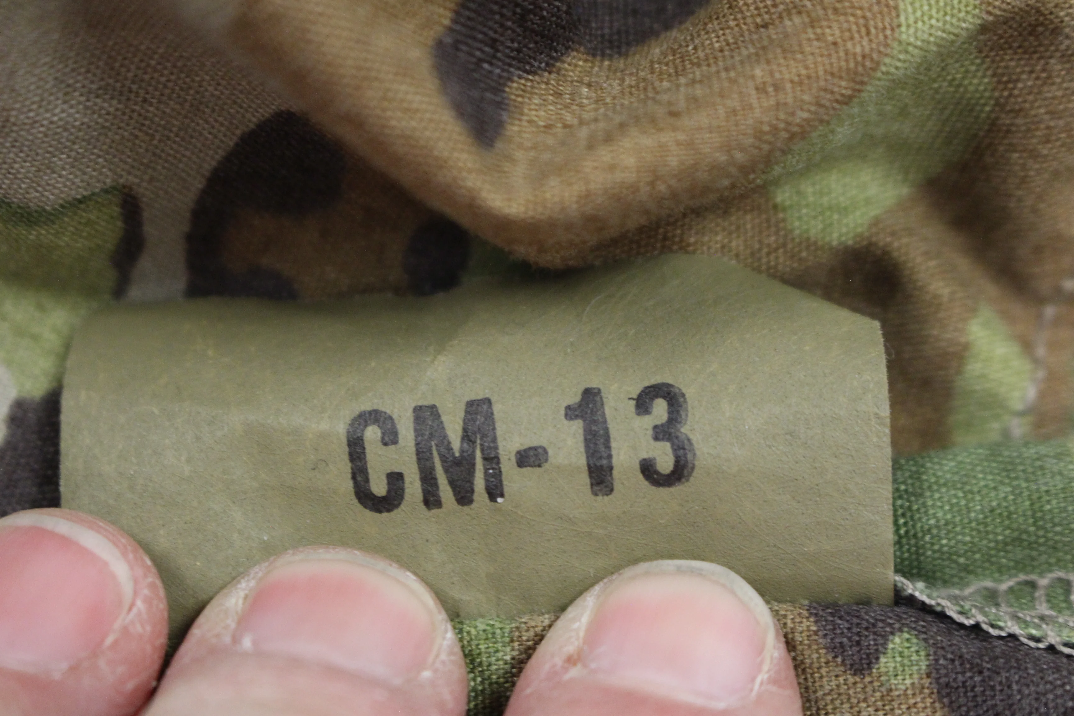 US Military Type 2 Multicam Face Cover - 8415-01-687-8956 - Used - Image 3
