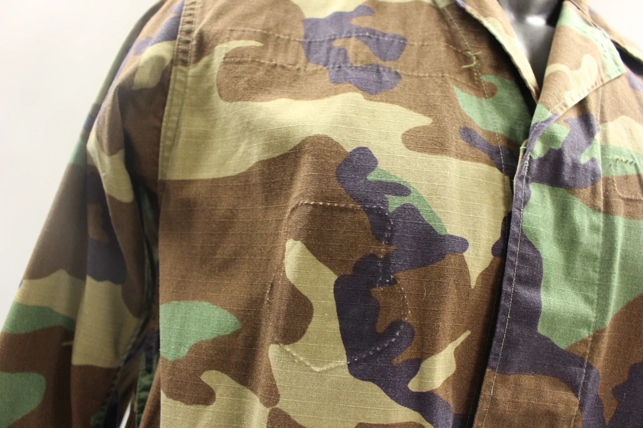 US Military Woodland BDU Blouse / Jacket - Choose Size Small Medium Large - Used - Image 4