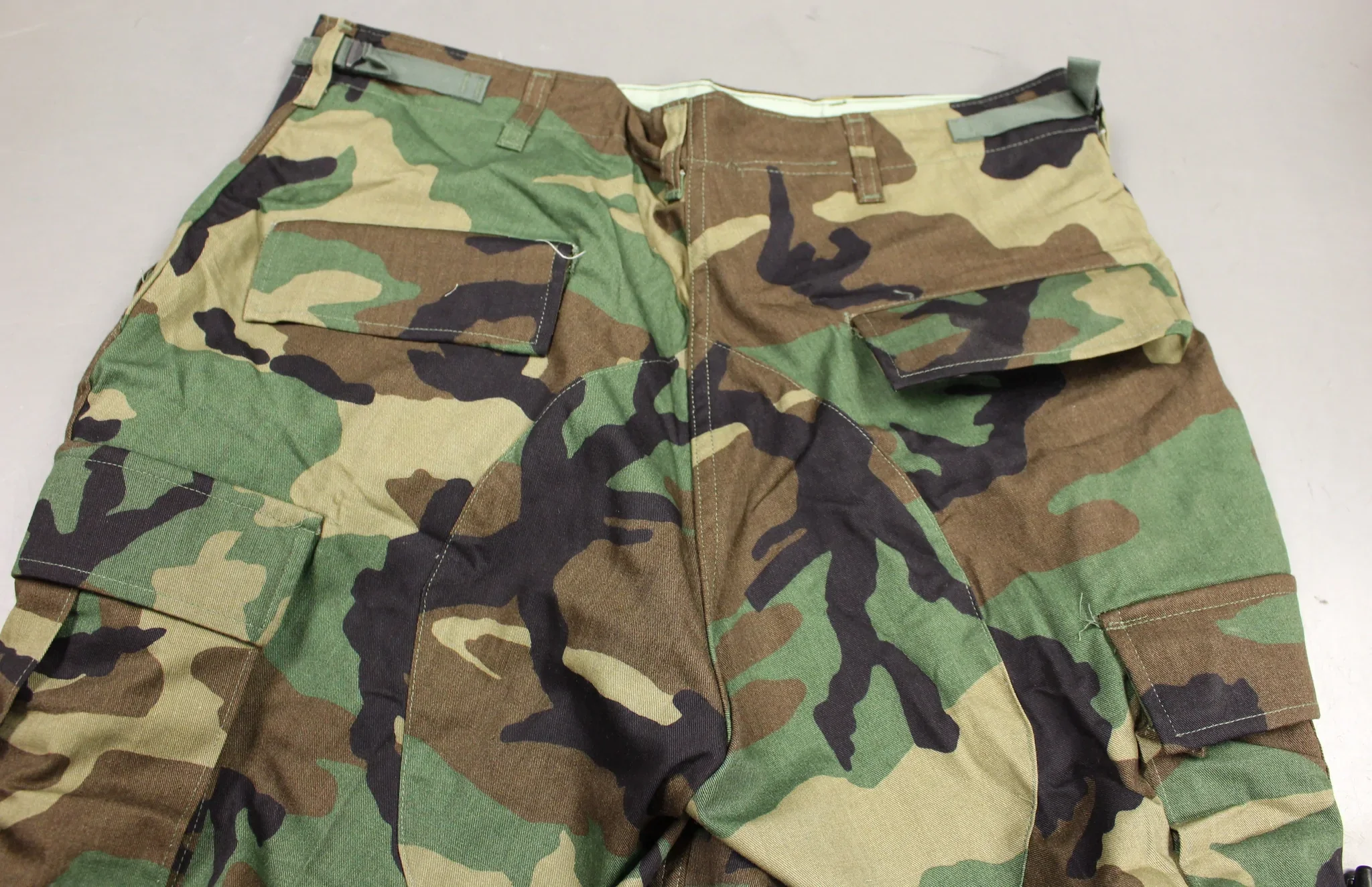 US Military Woodland BDU Trouser Pant - Choose Size Small Medium Large - Used - Image 2