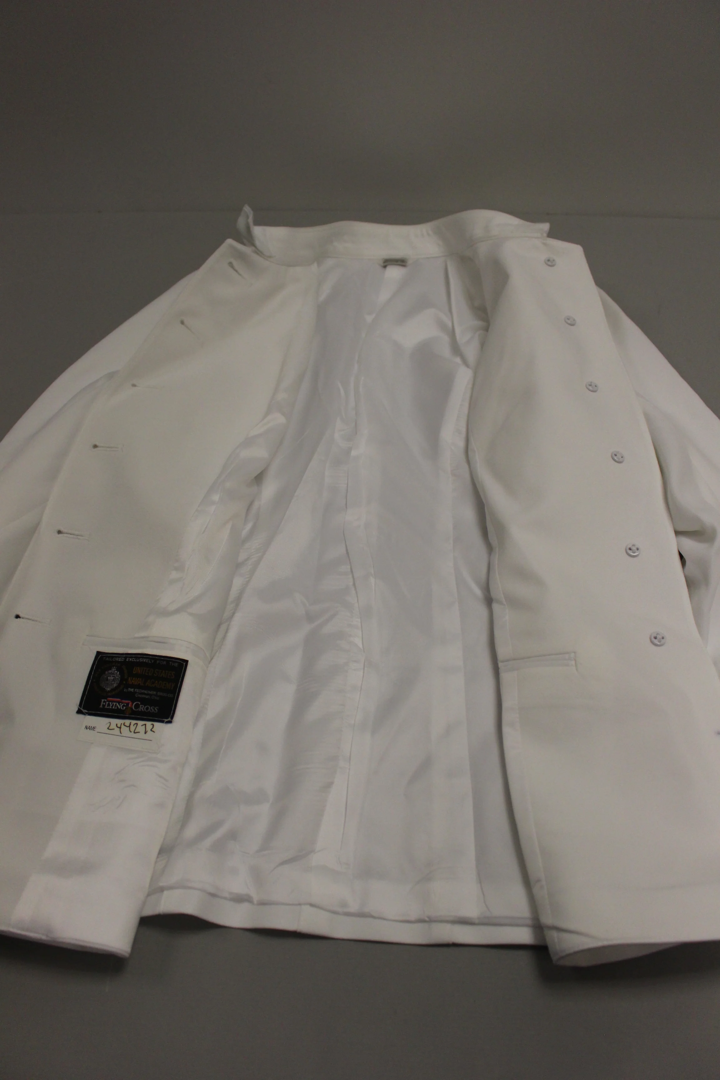 US Naval Academy Flying Cross Dress Jacket - Size: 18 MT - Used - Image 3