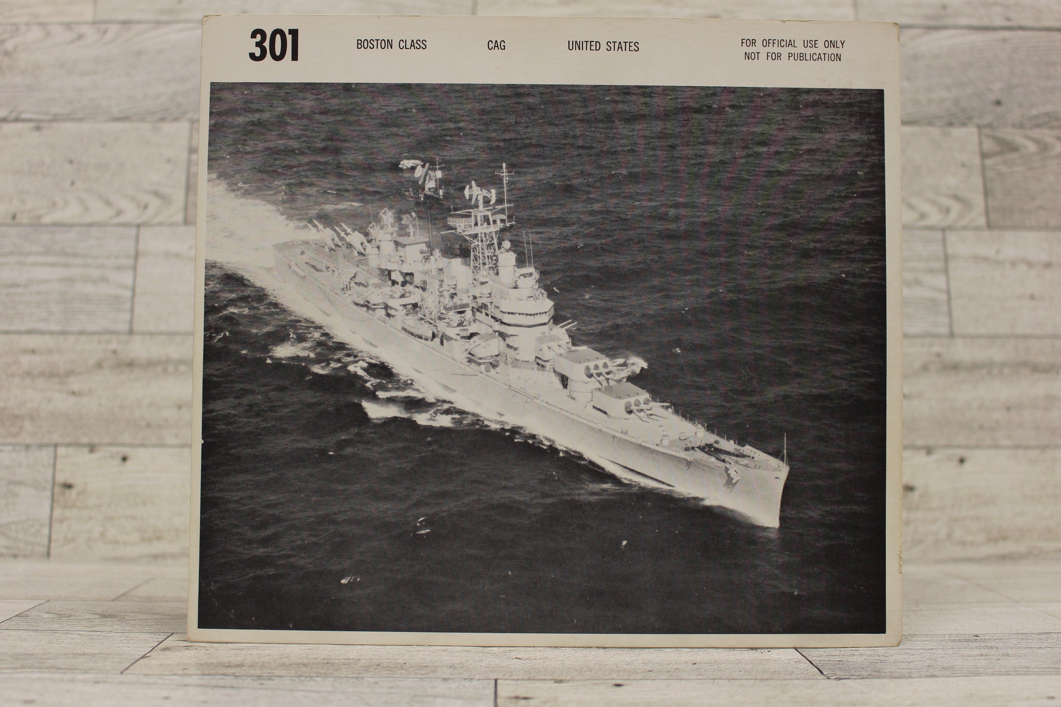 US Naval Cruiser Battleship Vessels & Aircraft ID Identification Cards - You Pick - Image 2