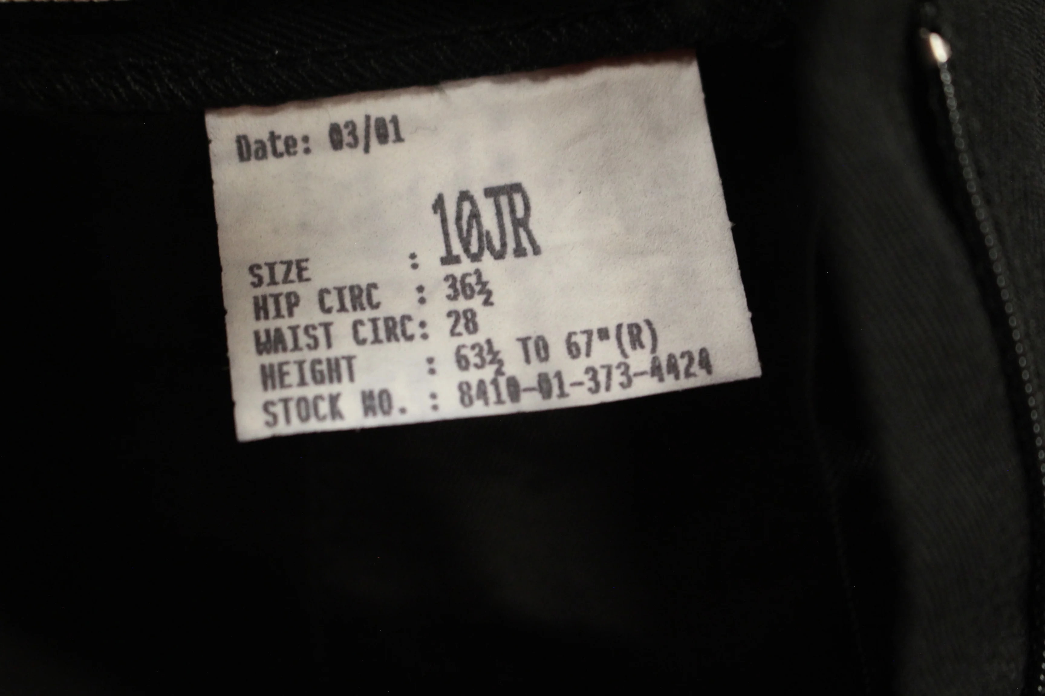 US Navy Dress Skirt - Size: 10 Junior Regular - 8410-01-373-4424 - Used - Image 4