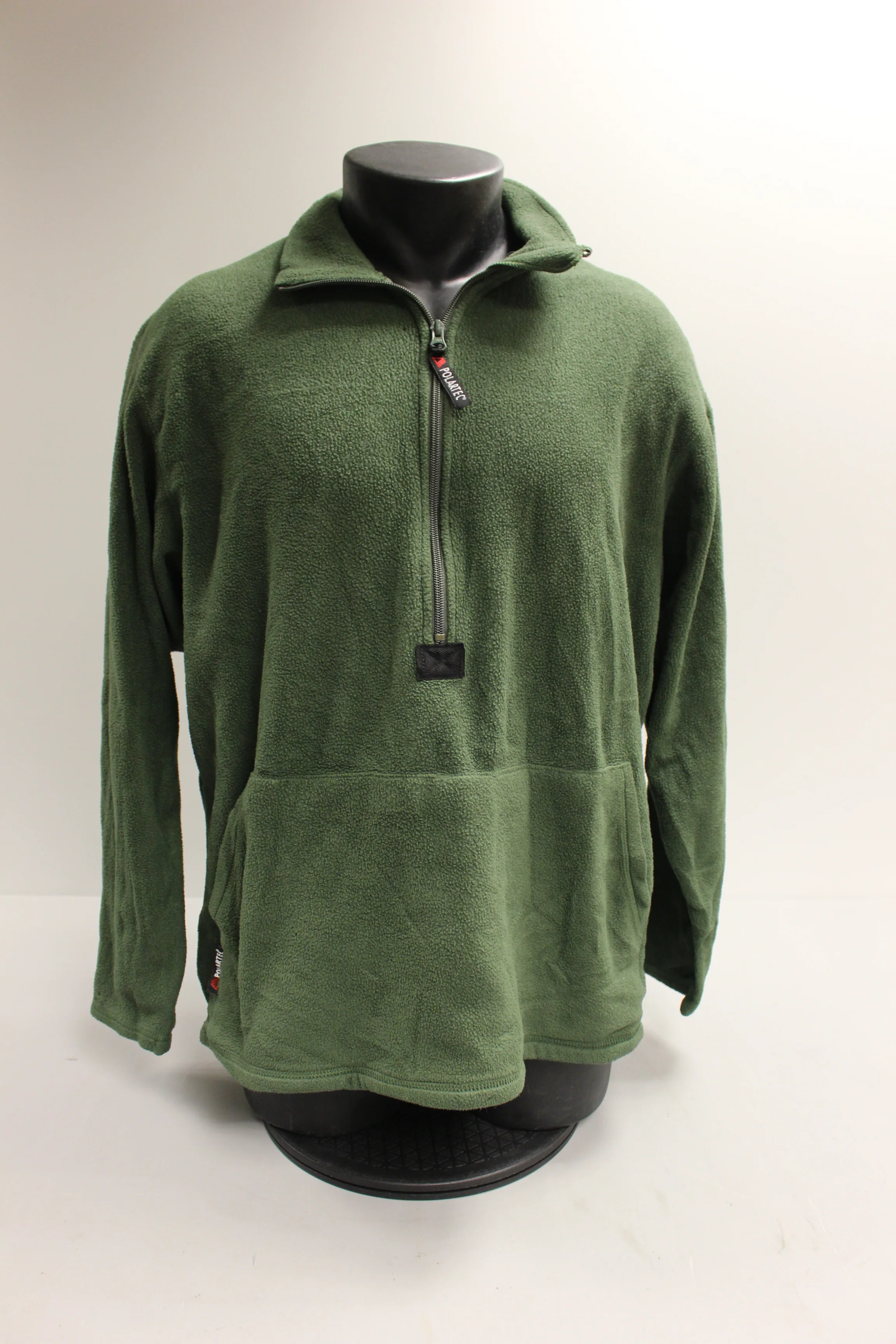 US Navy Polartec Quarter Zip Fleece Jacket - Large - Used