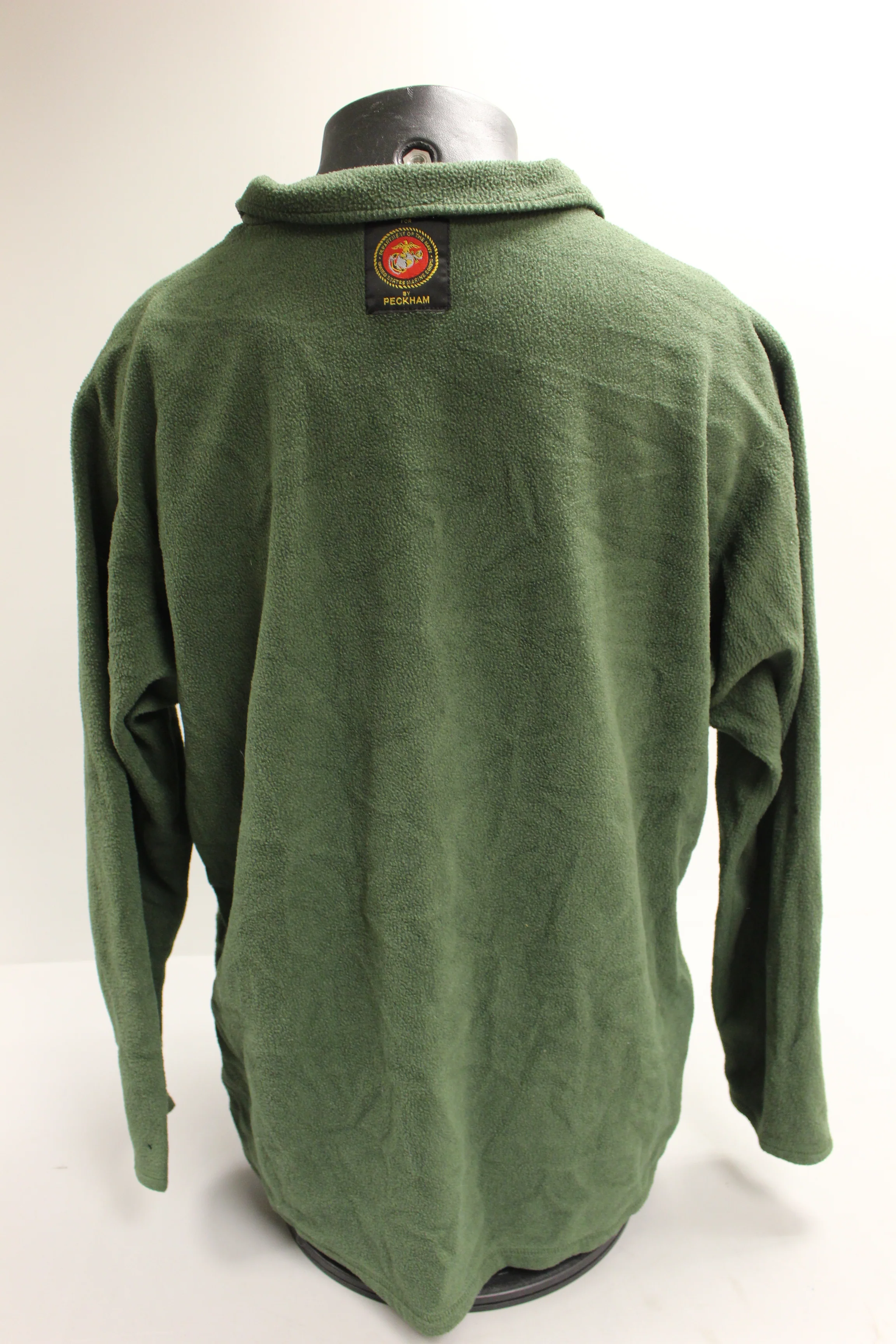US Navy Polartec Quarter Zip Fleece Jacket - Large - Used - Image 2
