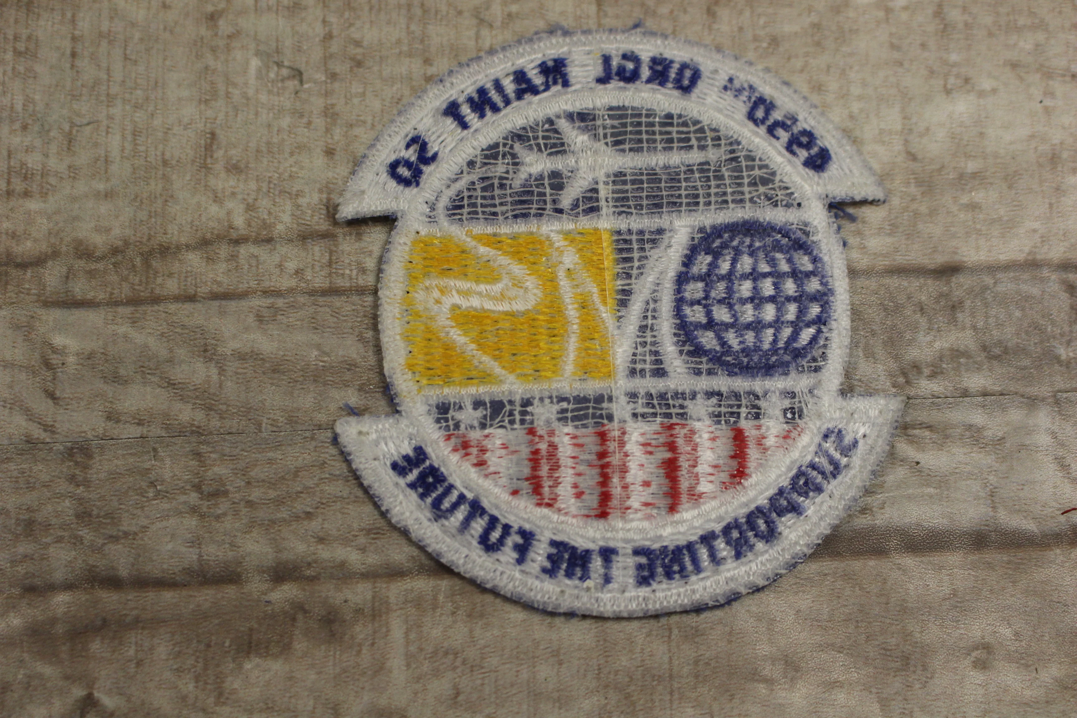 USAF 4950th Organizational Maintenance Squadron Sew On Patch -Used - Image 2