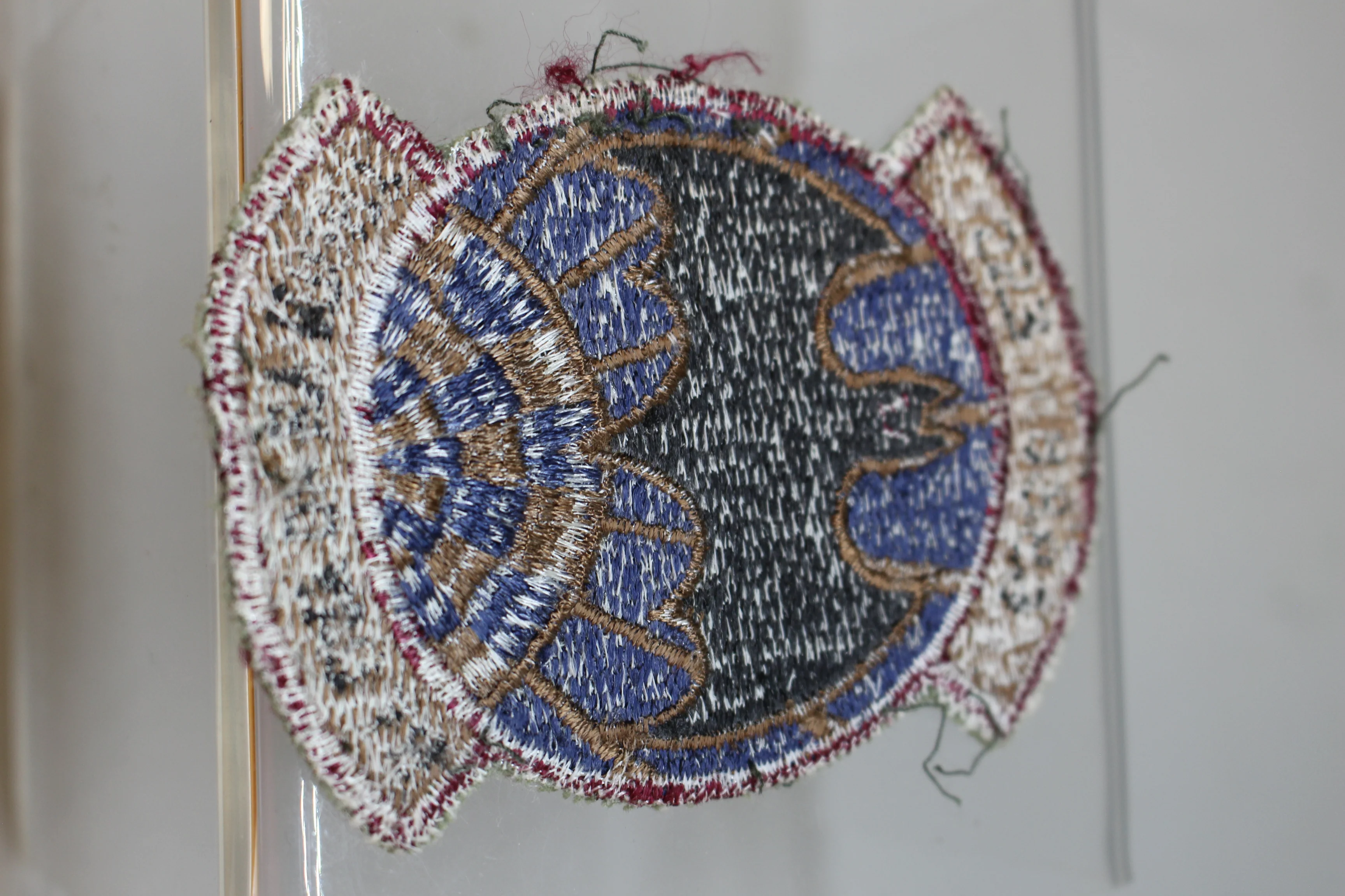USAF 6988th Electronic Security Squadron Patch - By Day or By Night -Sew On - Used - Image 2