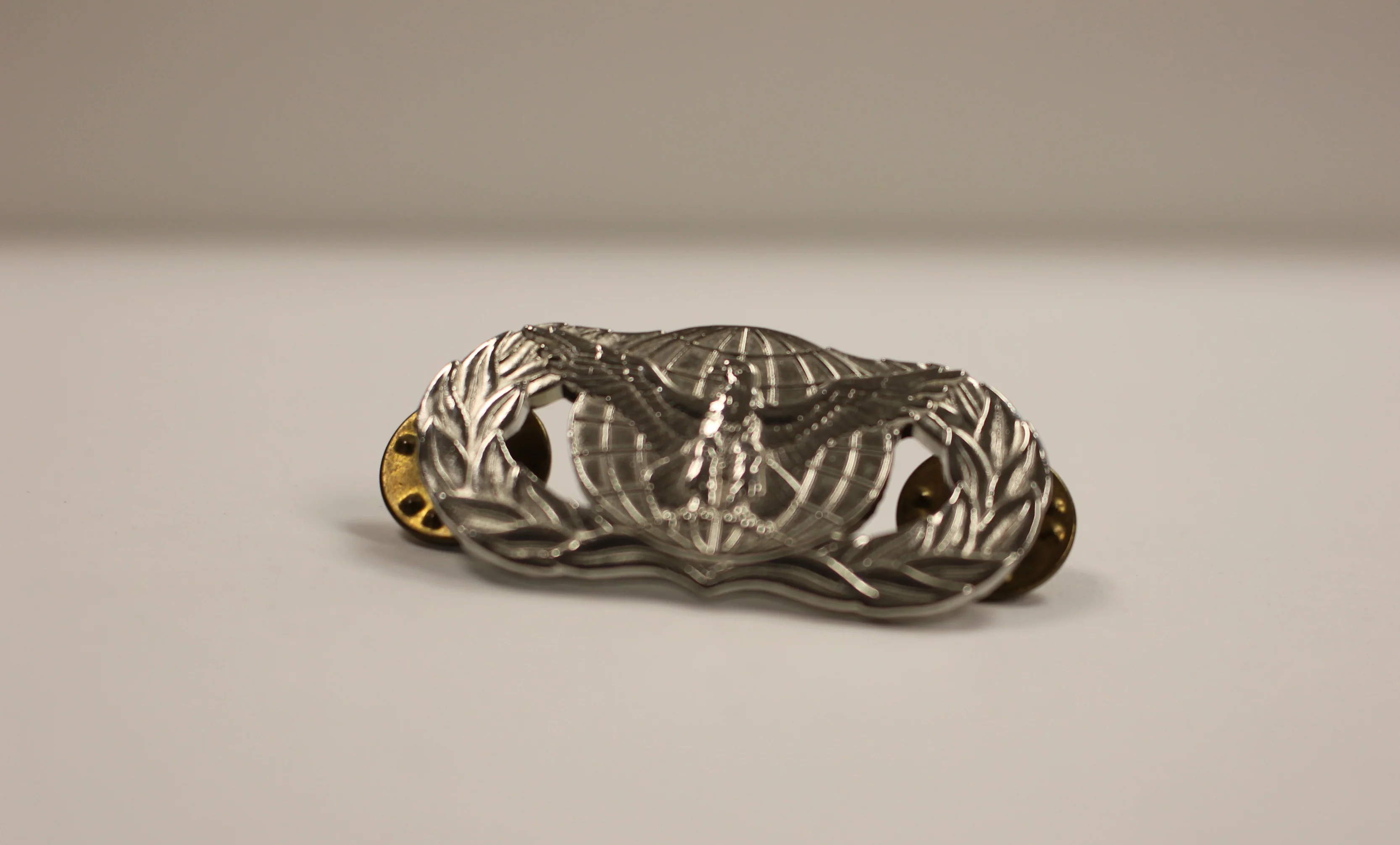 USAF Air Force Force Protection Badge, Mirror Finish