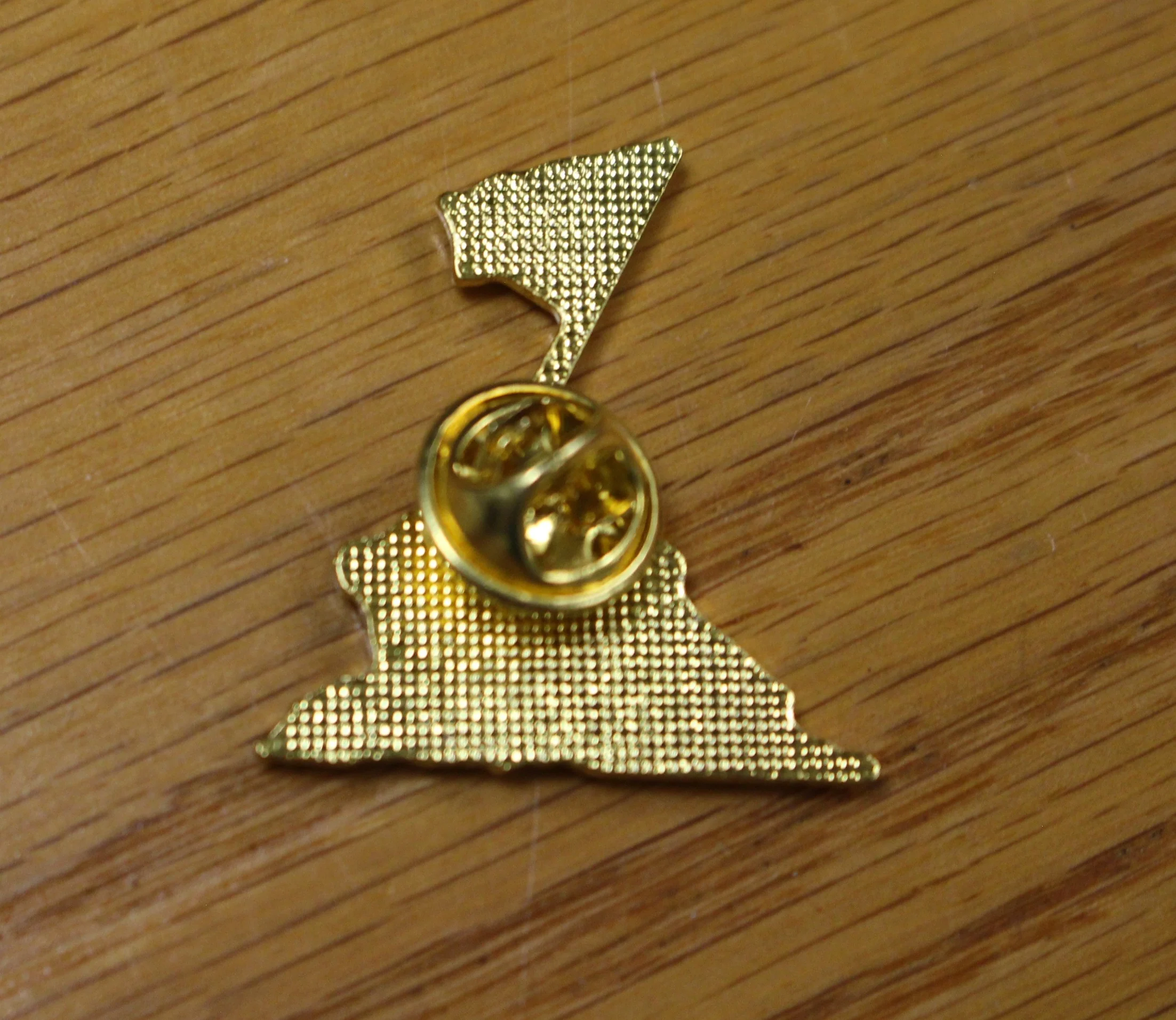 USMC Flag Raising at Iwo Jima Lapel Pin - Used - Image 2