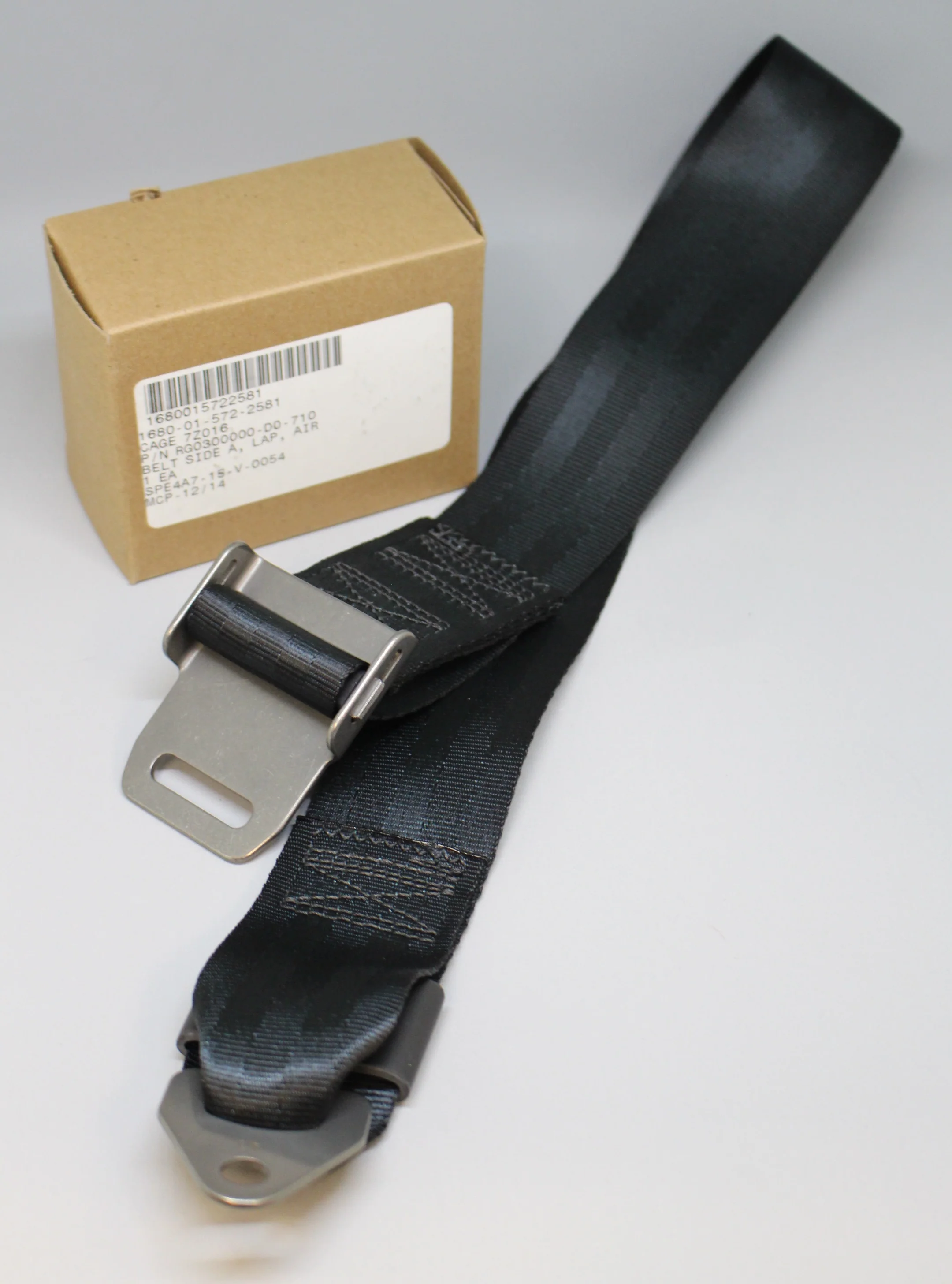 V-22 Aircraft Air Lap Belt Side A - 1680-01-572-2581 - RG0300000-D0-710 - New