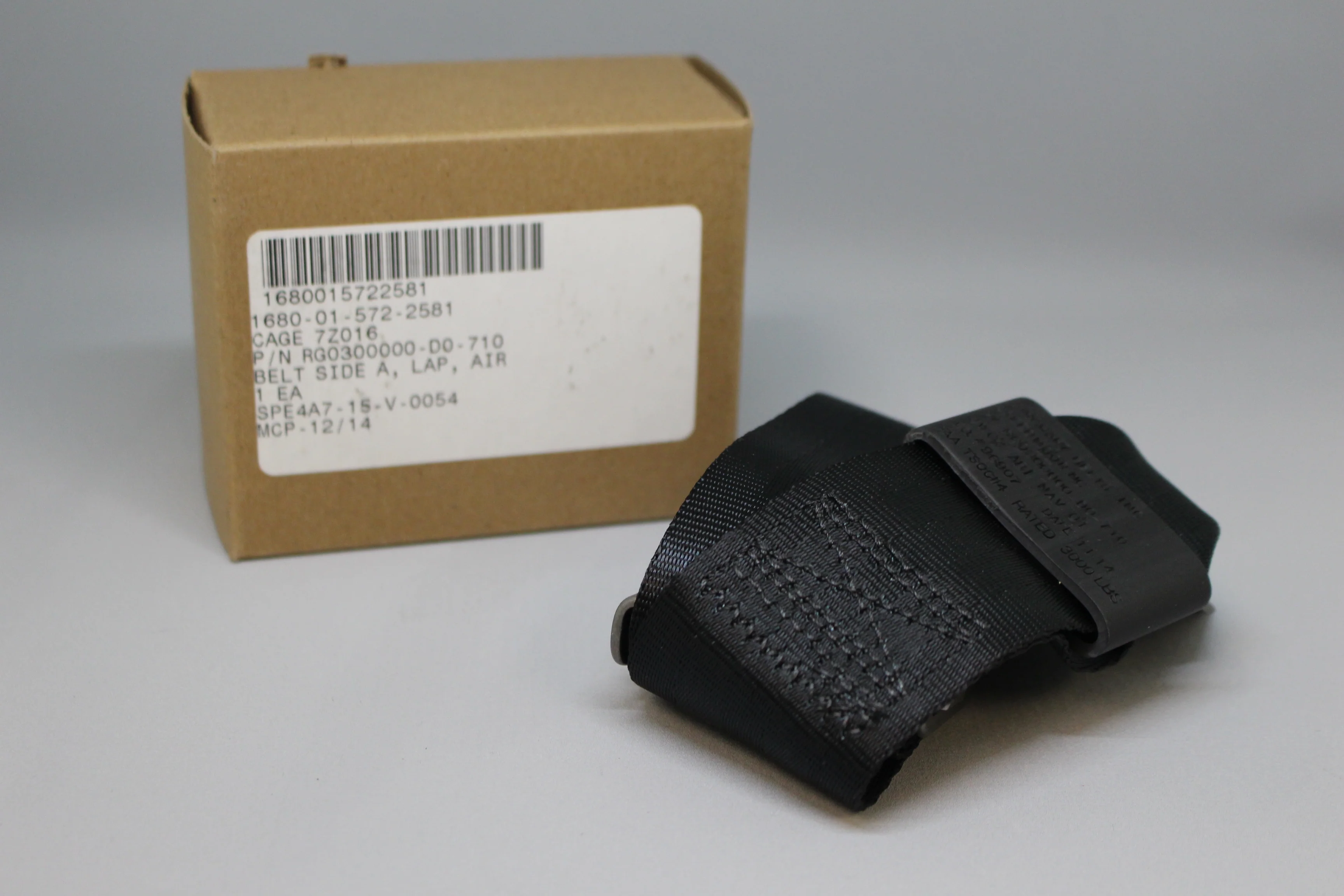 V-22 Aircraft Air Lap Belt Side A - 1680-01-572-2581 - RG0300000-D0-710 - New - Image 2