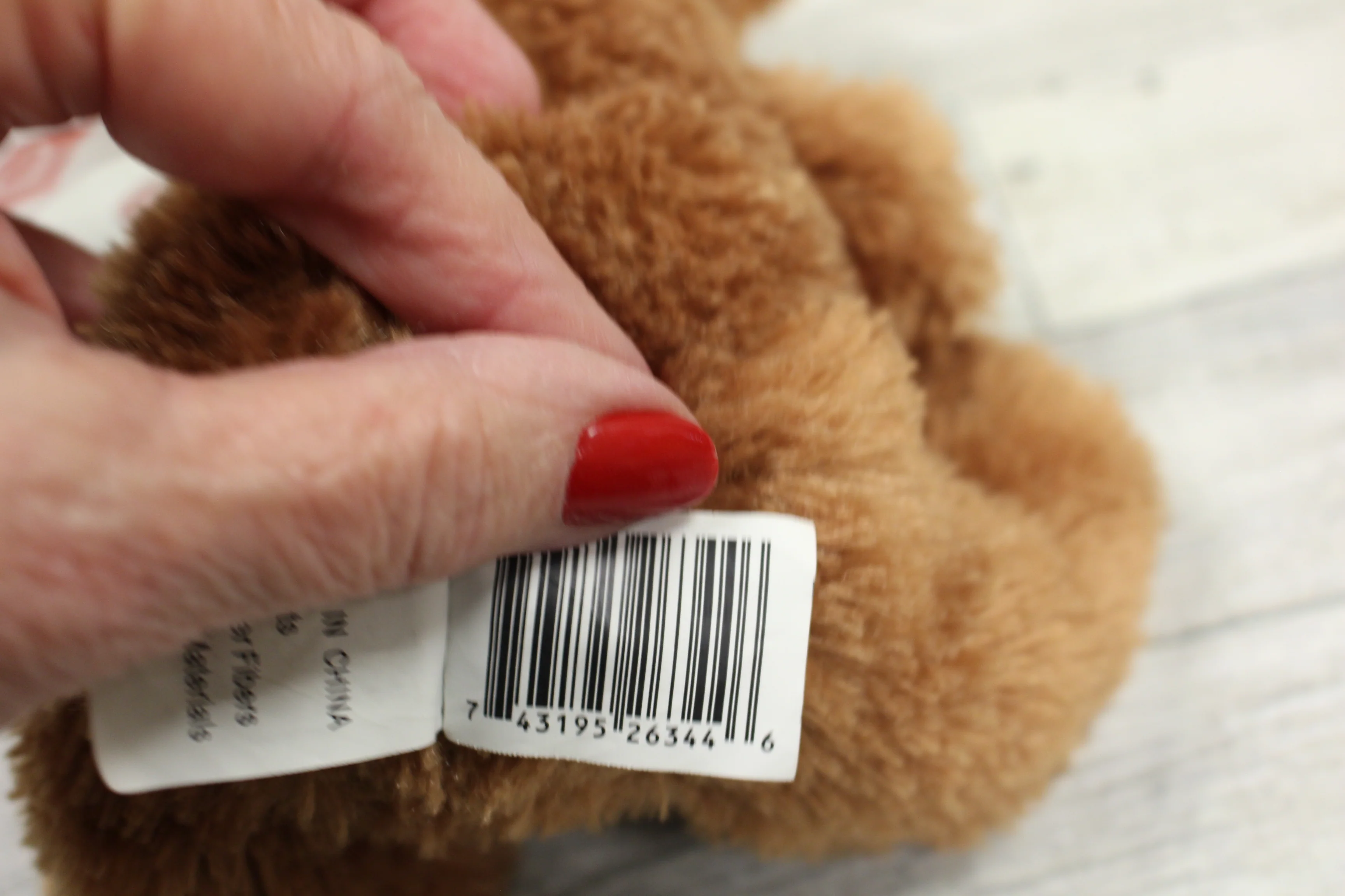 Valentine Plush Teddy Bear - Used - Image 3