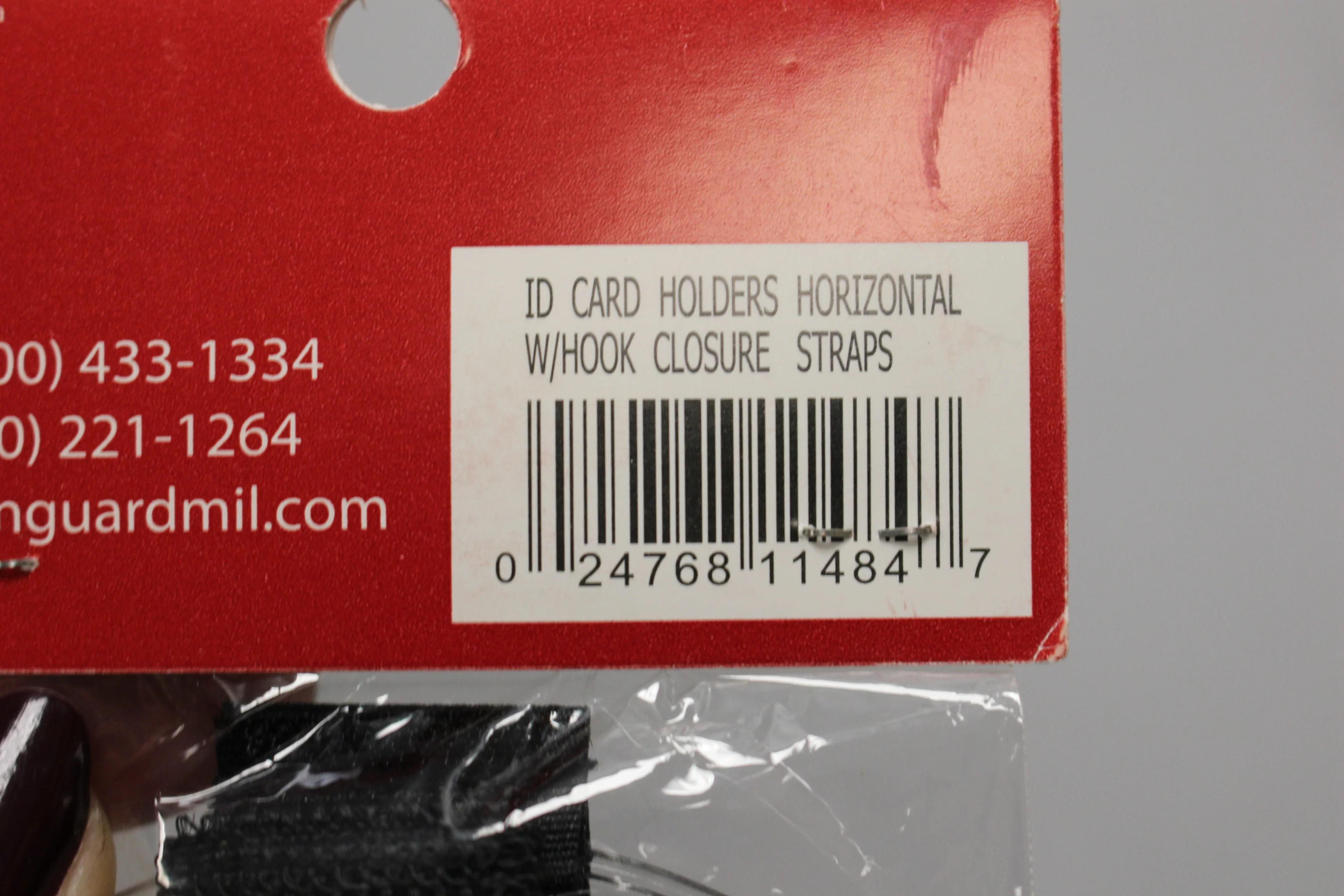 Vanguard Horizontal Arm I.D. Holder W/ Hook Closure Straps - New - Image 4