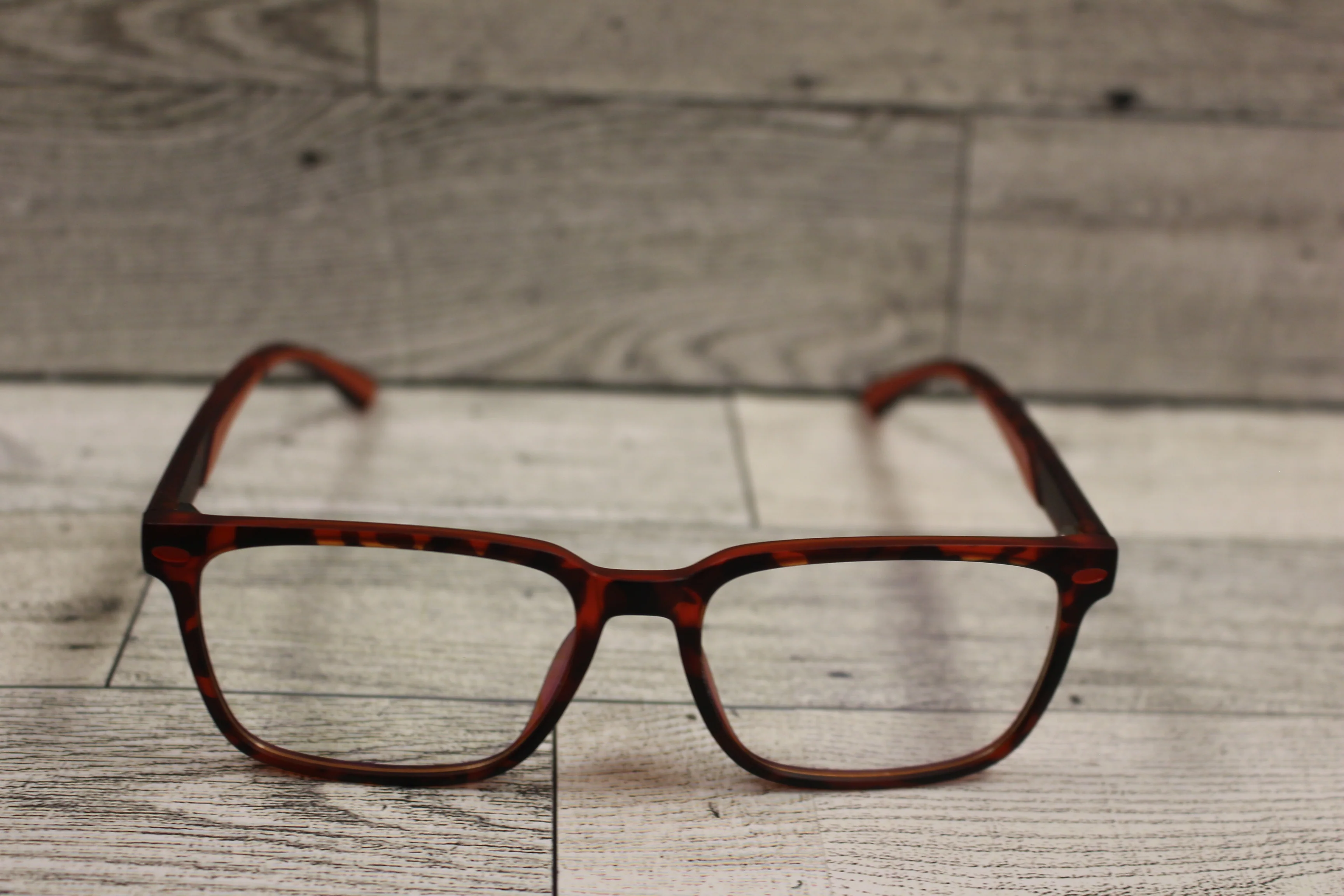 VEELU Reading Blue Light Blocking Computer Glasses -Red/Black - New