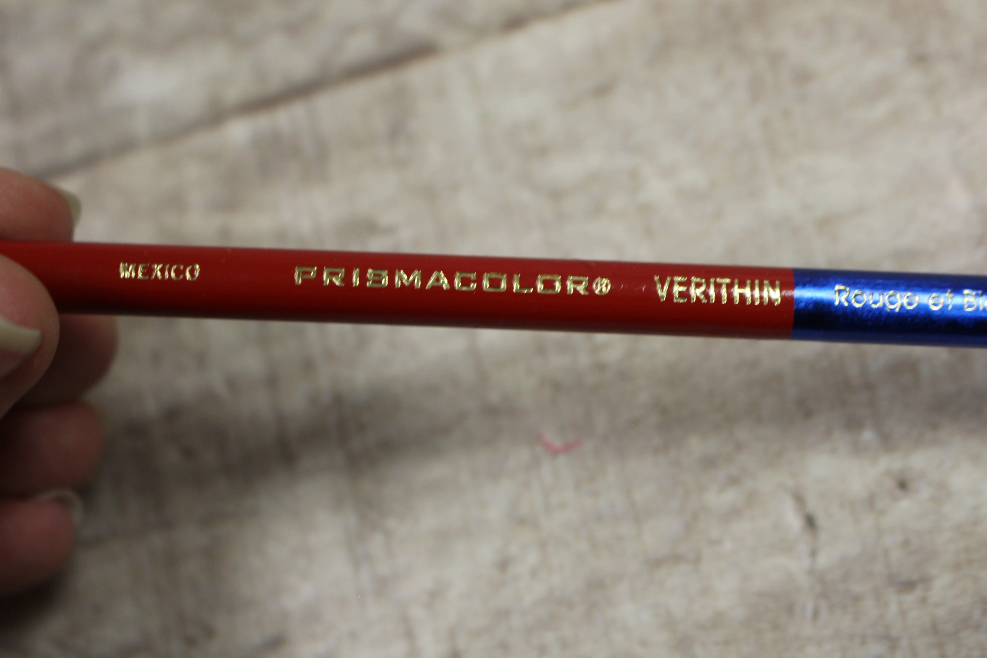 Verithin Prismacolor Pencil 748 Red/Blue - Image 2