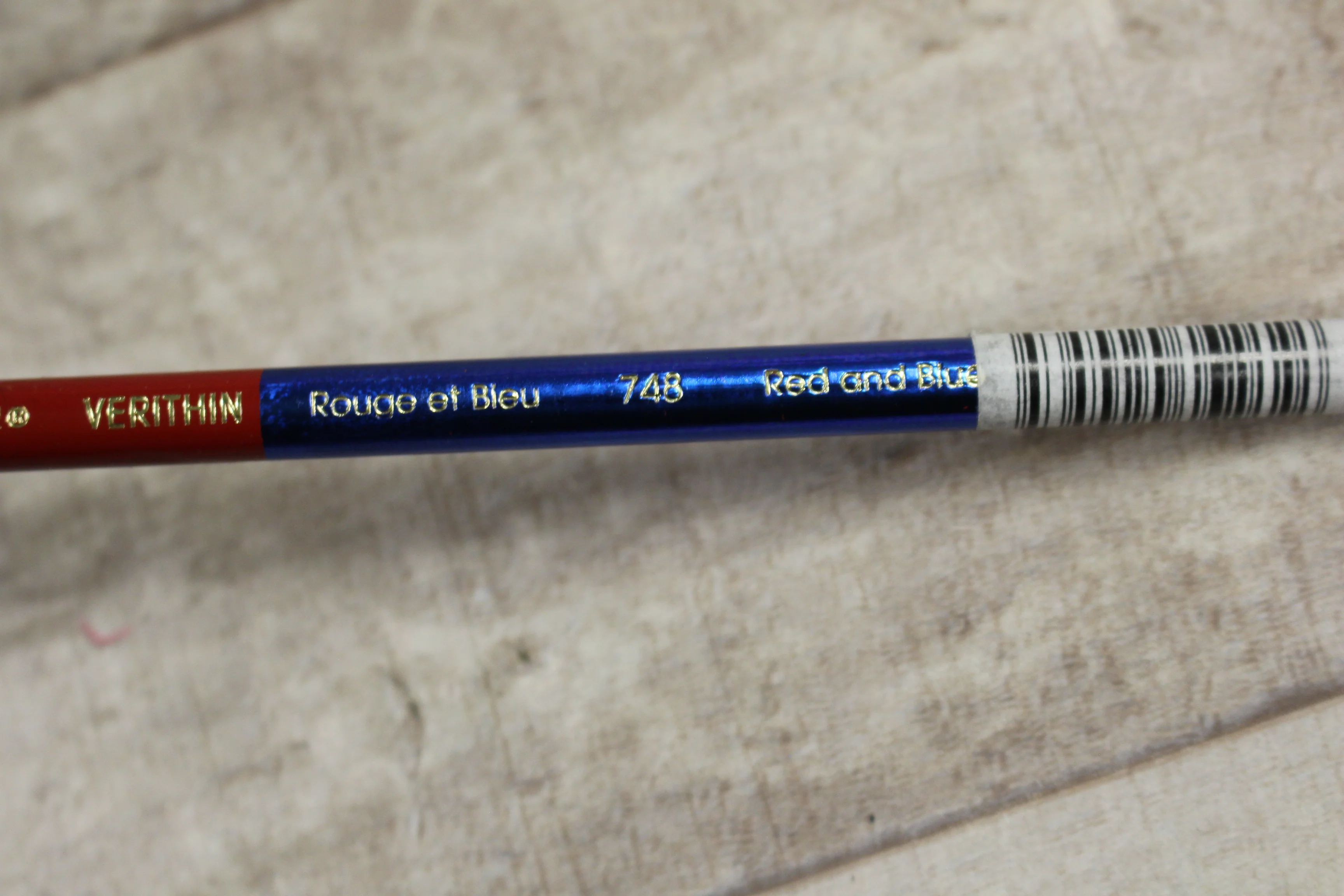 Verithin Prismacolor Pencil 748 Red/Blue - Image 4