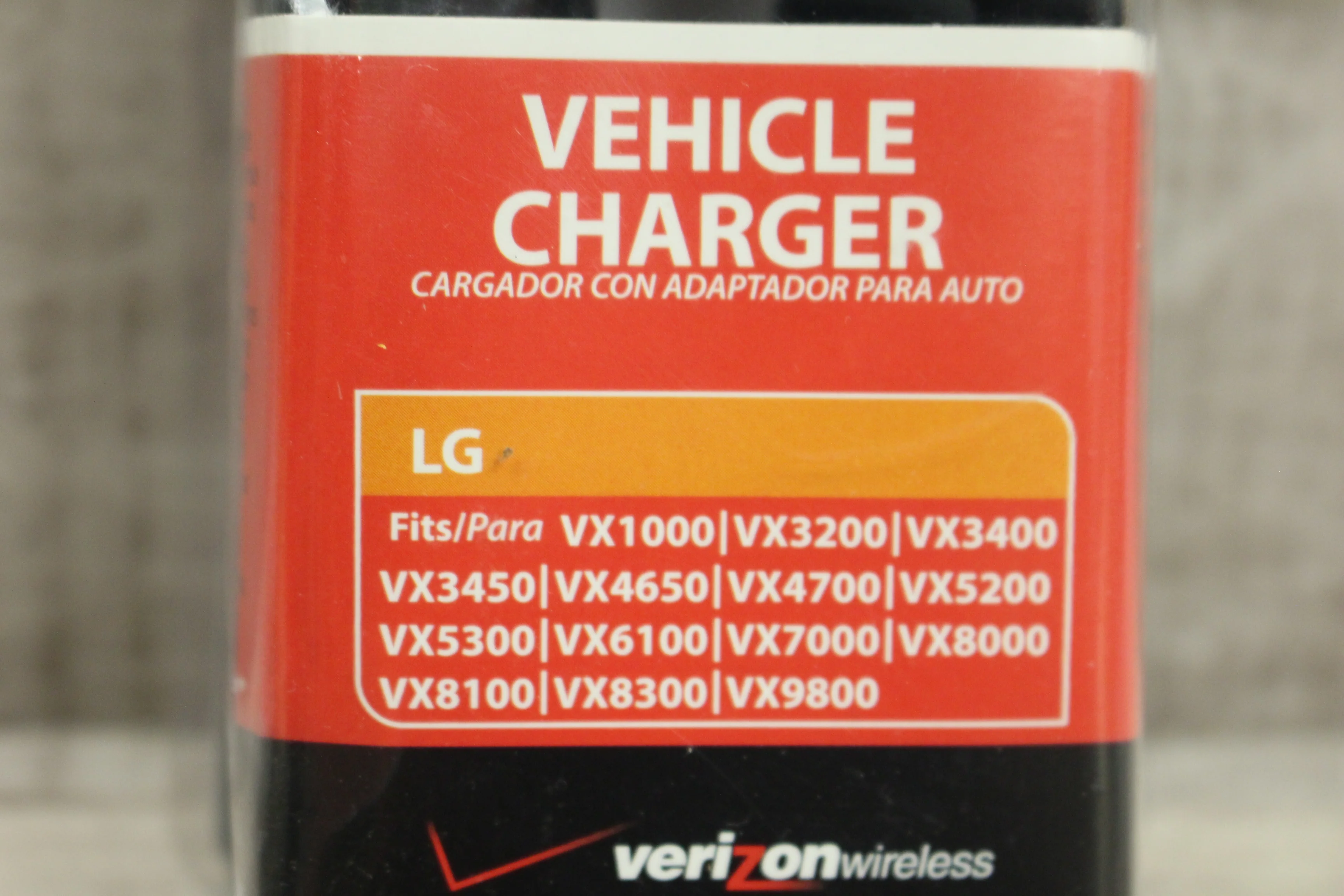 Verizon Wireless Vehicle Charger For LG - New - Image 3
