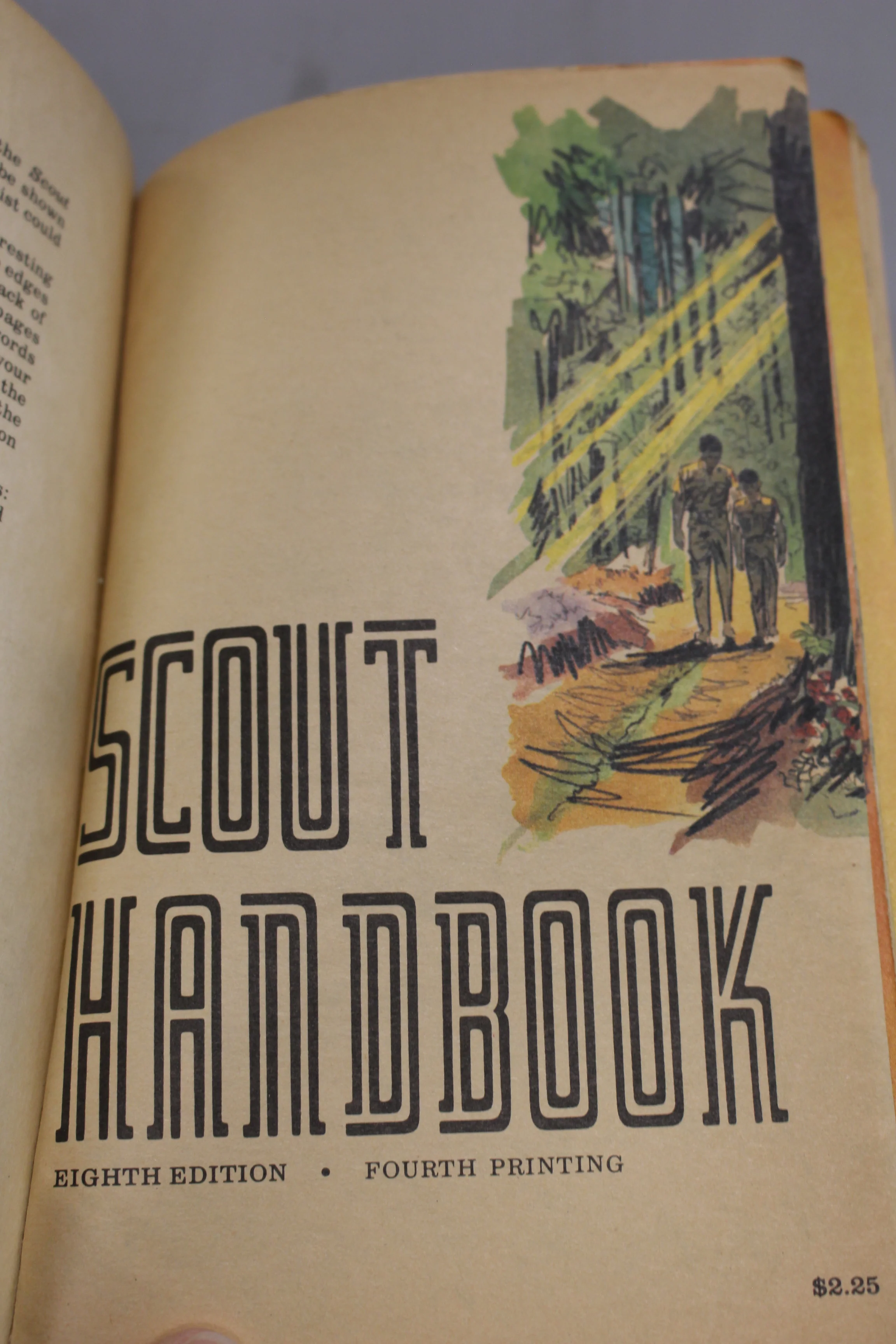 Vintage 1976 Eighth Edition Boy Scout Handbook - Used - Image 5