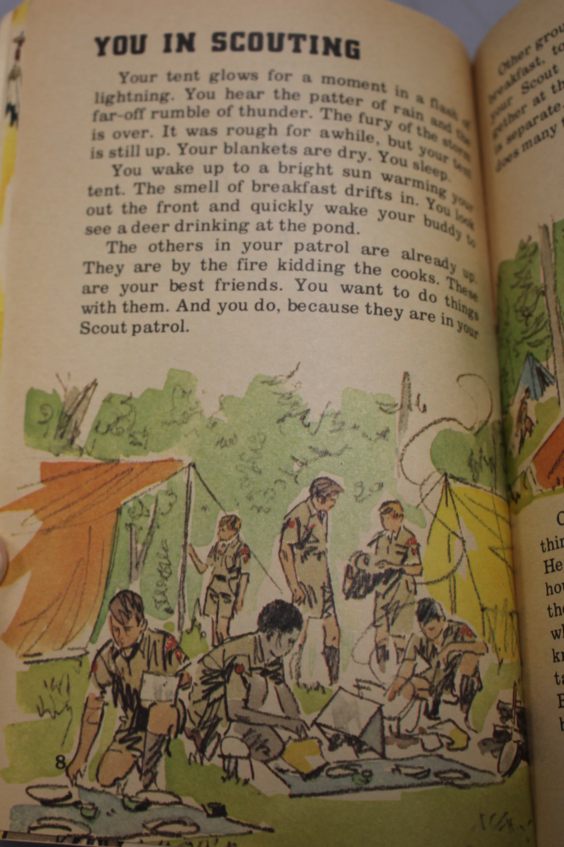 Vintage 1976 Eighth Edition Boy Scout Handbook - Used - Image 9