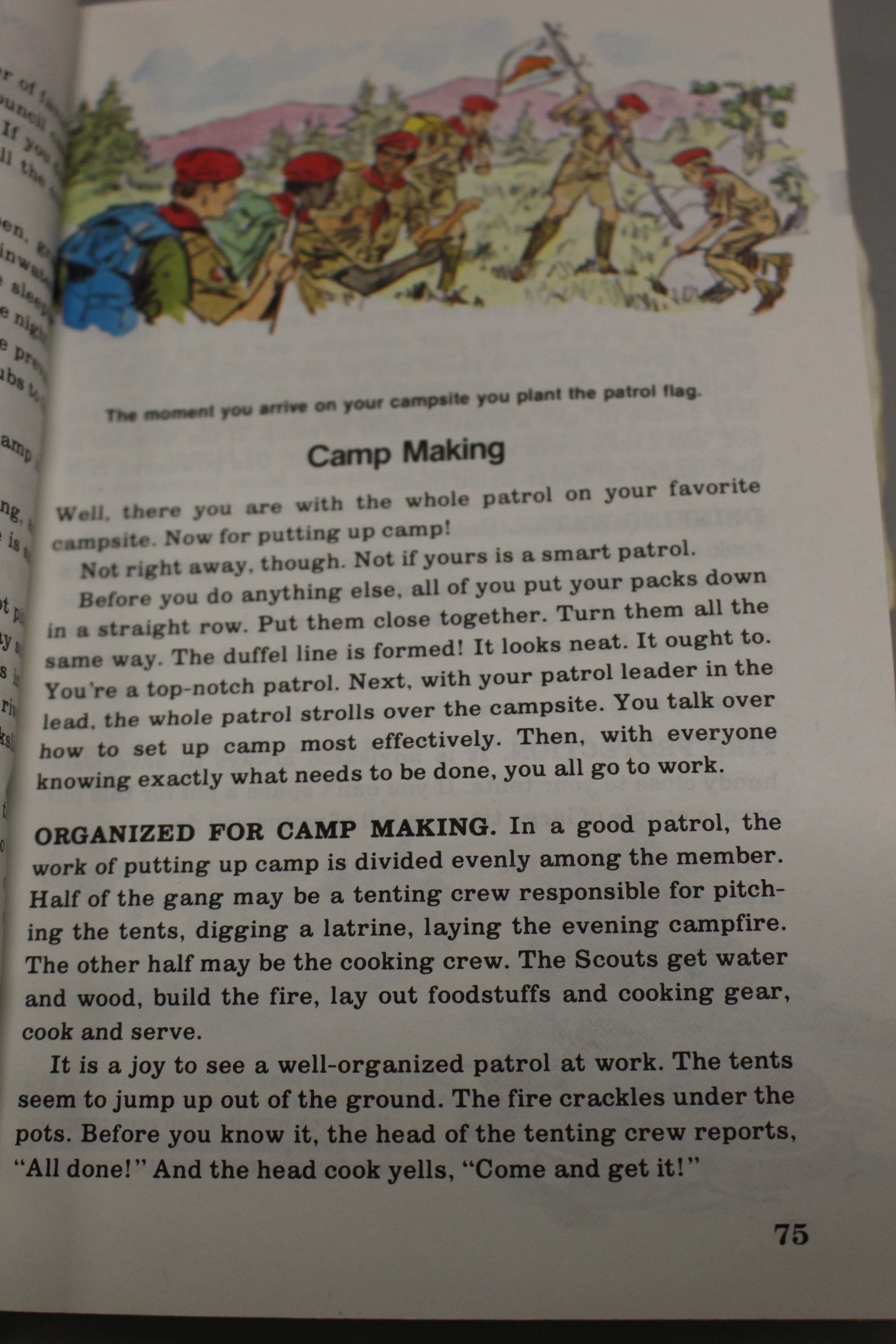 Vintage 1979 Nineth Edition Official Boy Scout Handbook - Used - Image 2