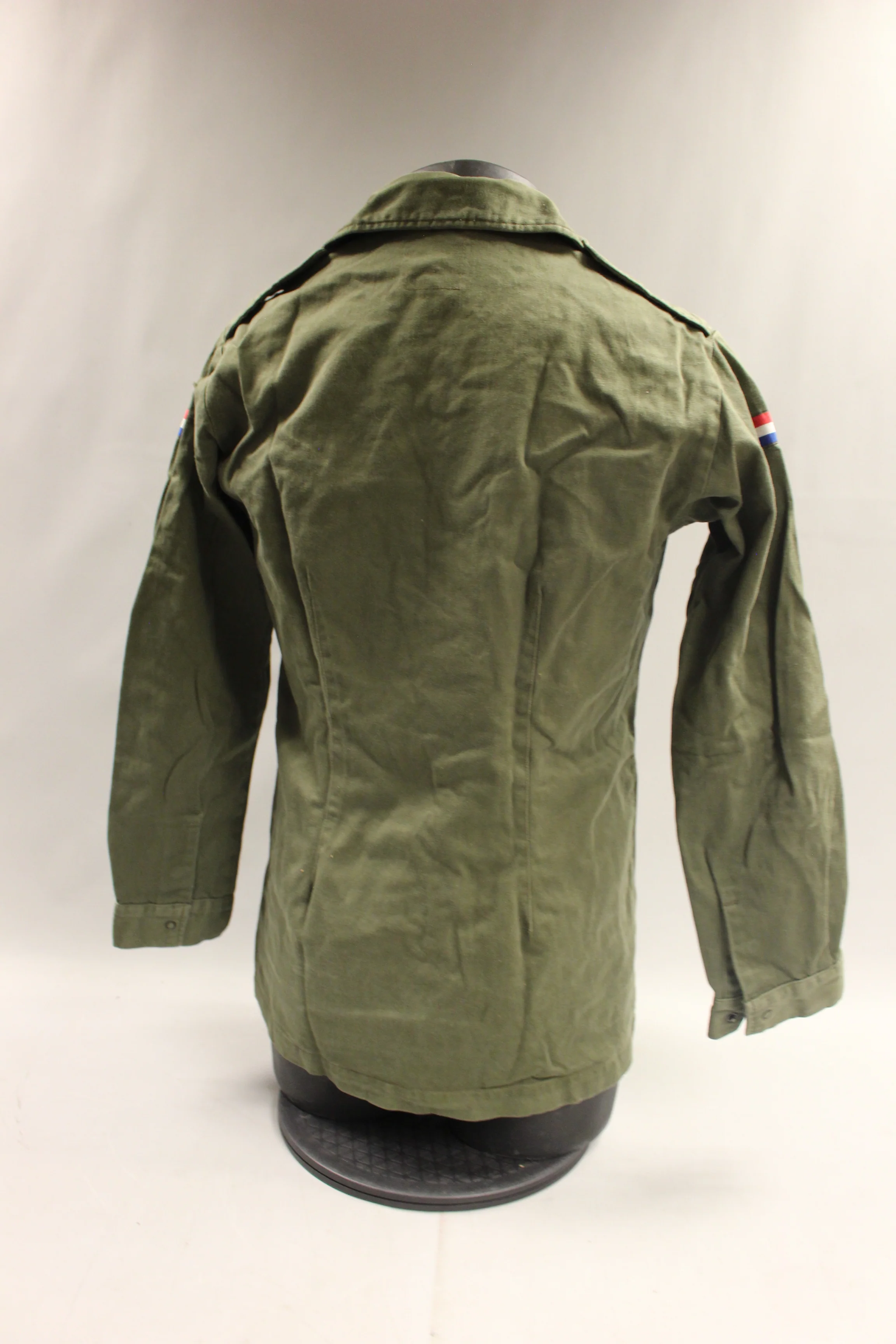 Vintage 1981 Dutch Military Jacket/Shirt - Size: 92 - Used - Image 2
