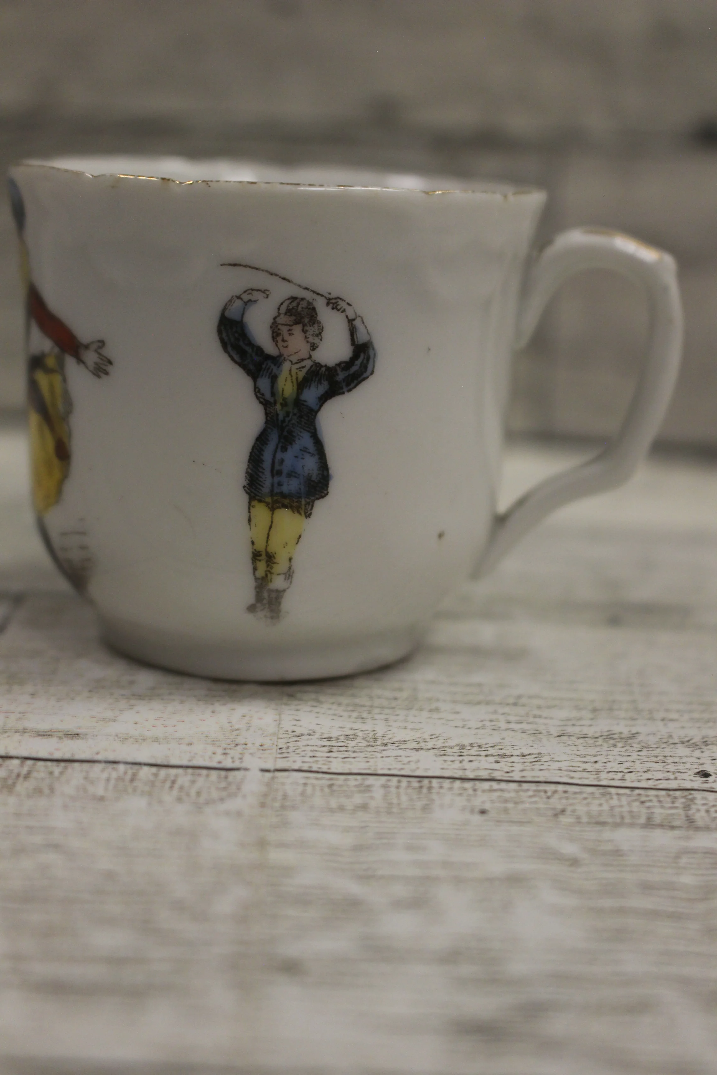 Vintage Antique German Children's Dinnerware Set - Circus Theme - Used - Image 11