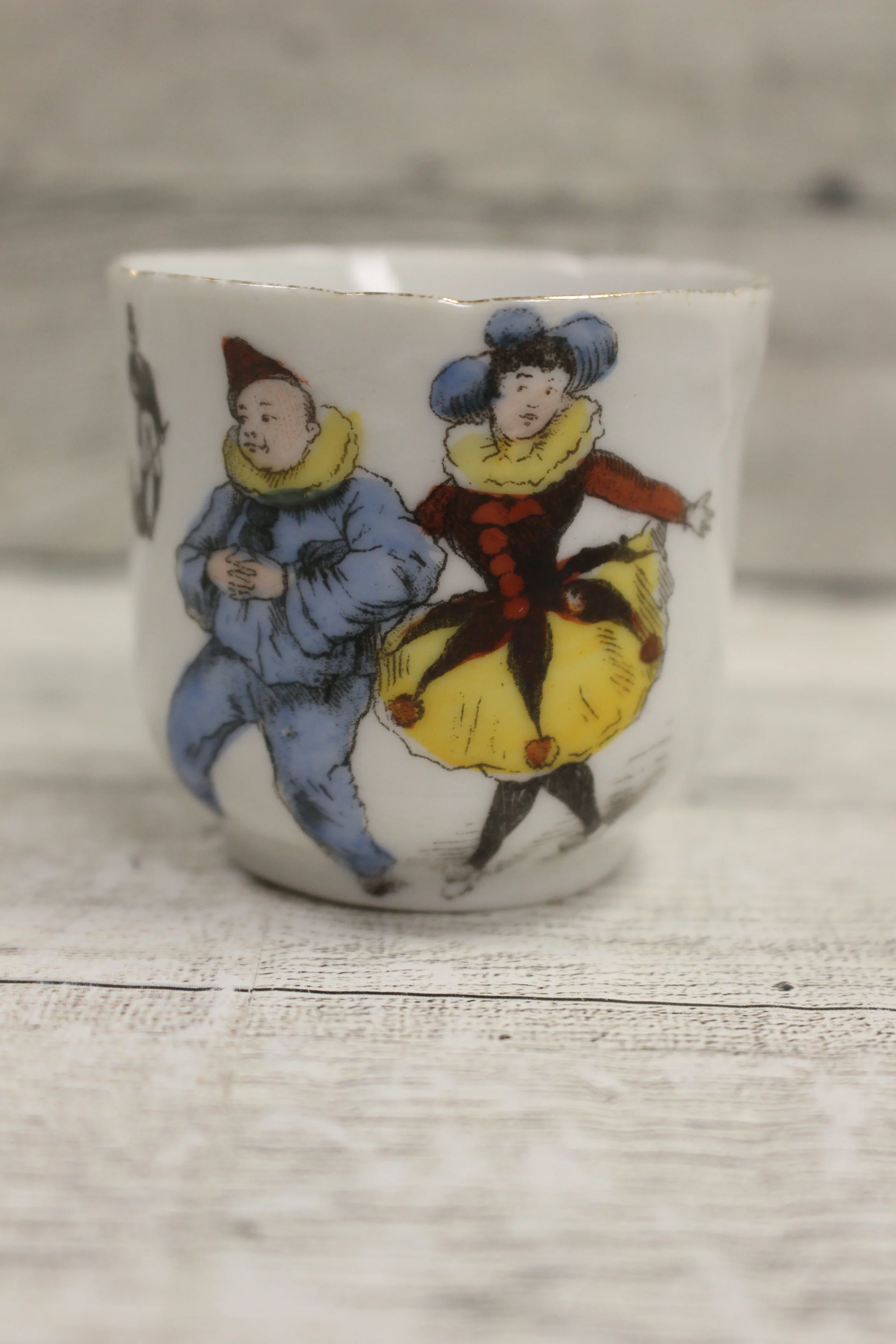 Vintage Antique German Children's Dinnerware Set - Circus Theme - Used - Image 4