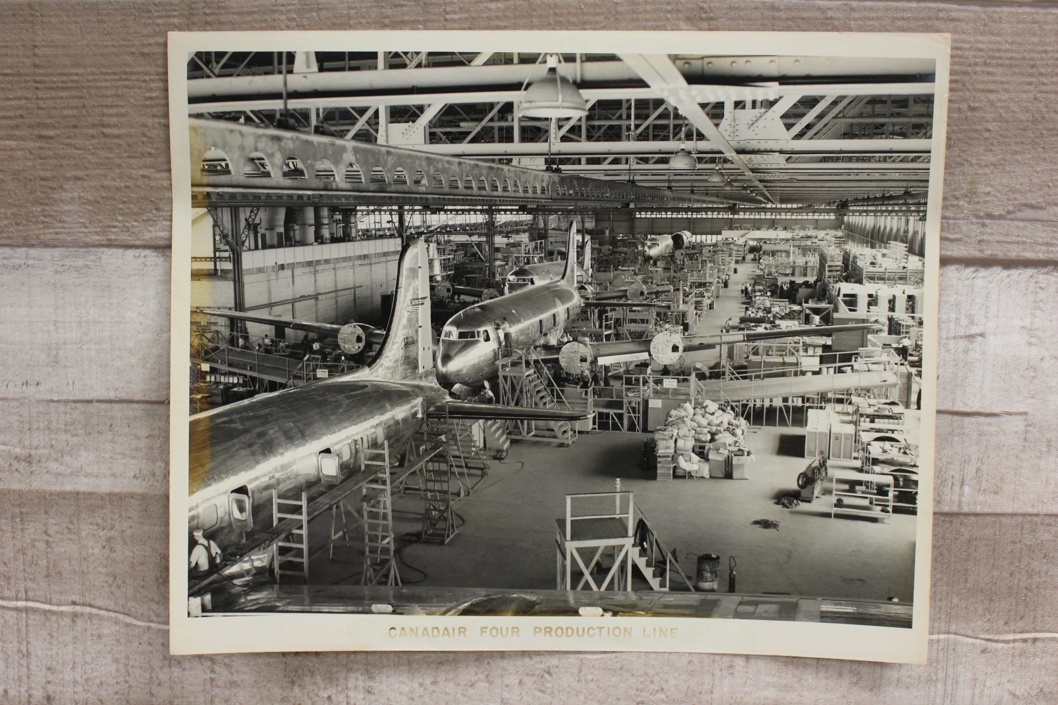 Vintage Authentic and Original Candair Assembly Line Photo -Used