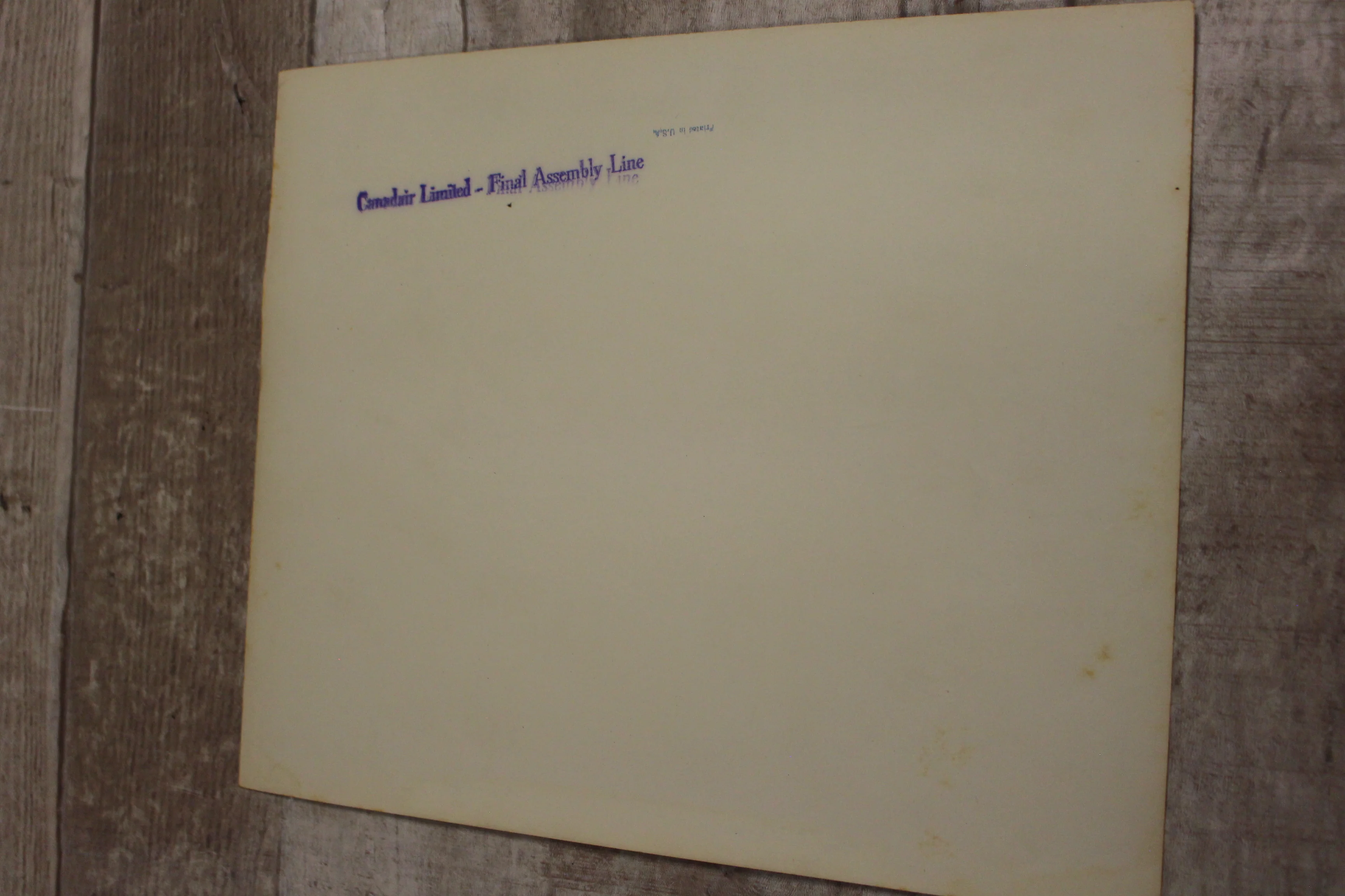 Vintage Authentic and Original Candair Assembly Line Photo -Used - Image 3