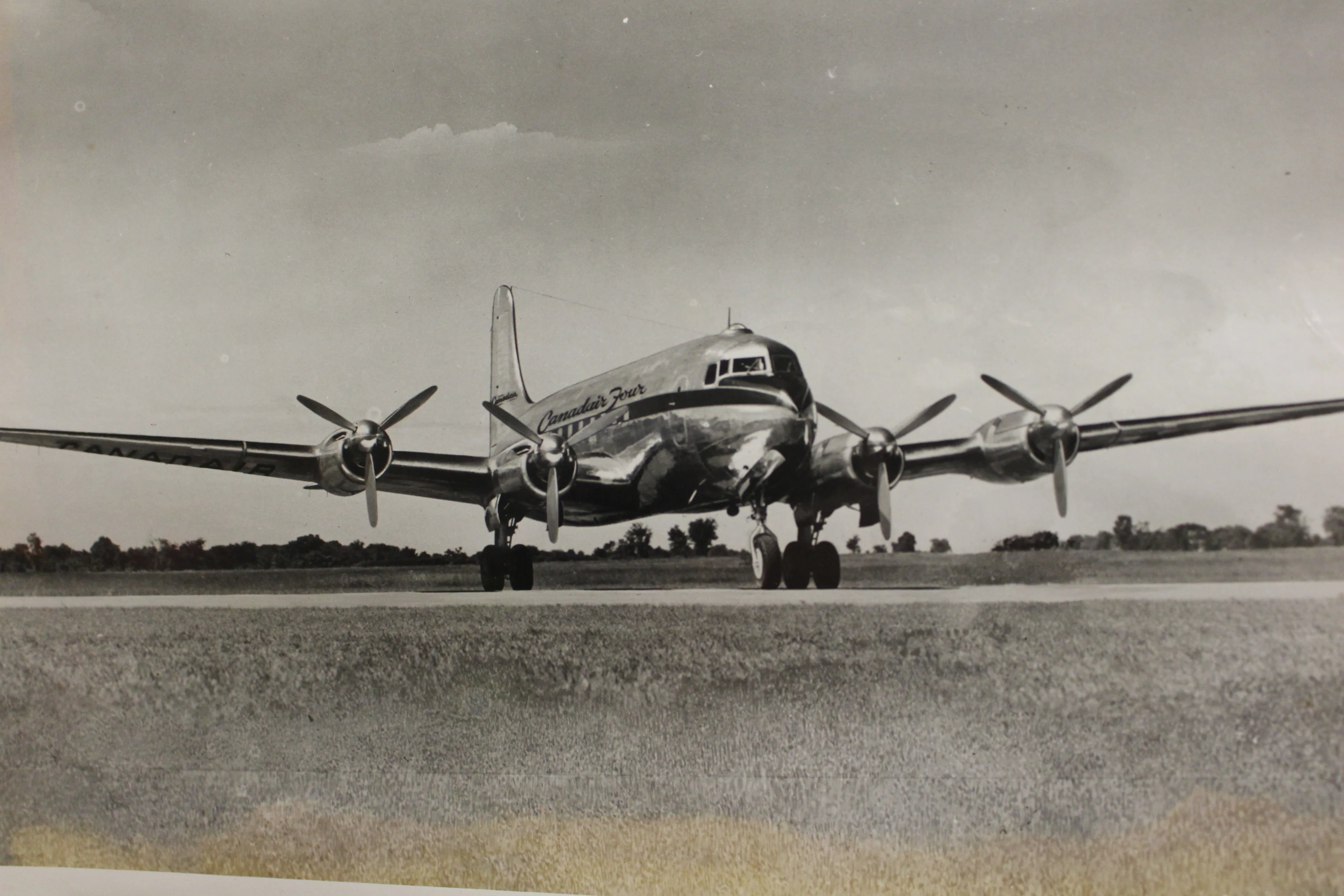 Vintage Authentic and Original Candair Four Aircraft Photo -Used - Image 2