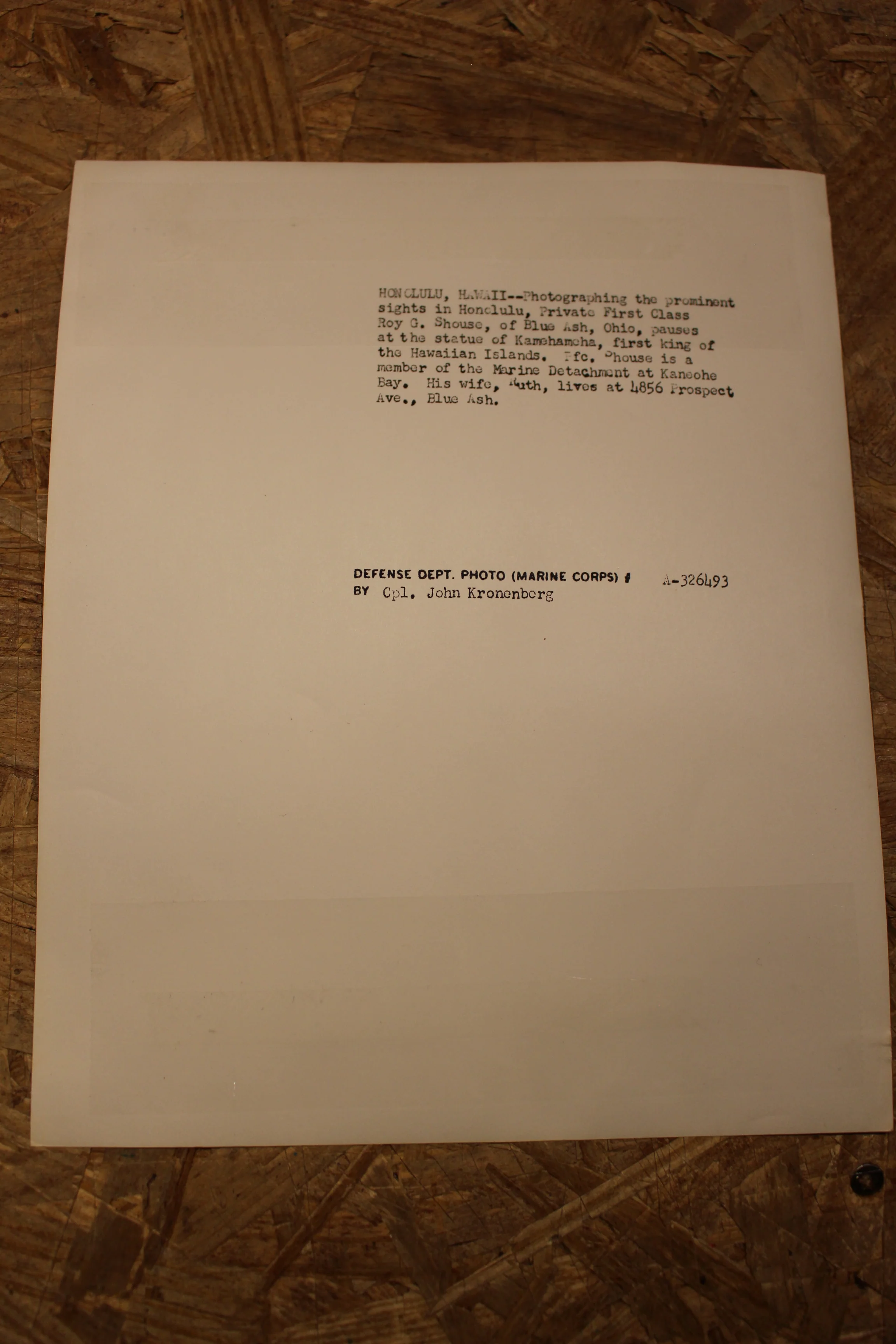 Vintage Authentic and Original Photo Marine Photographing Destinations -Used - Image 2