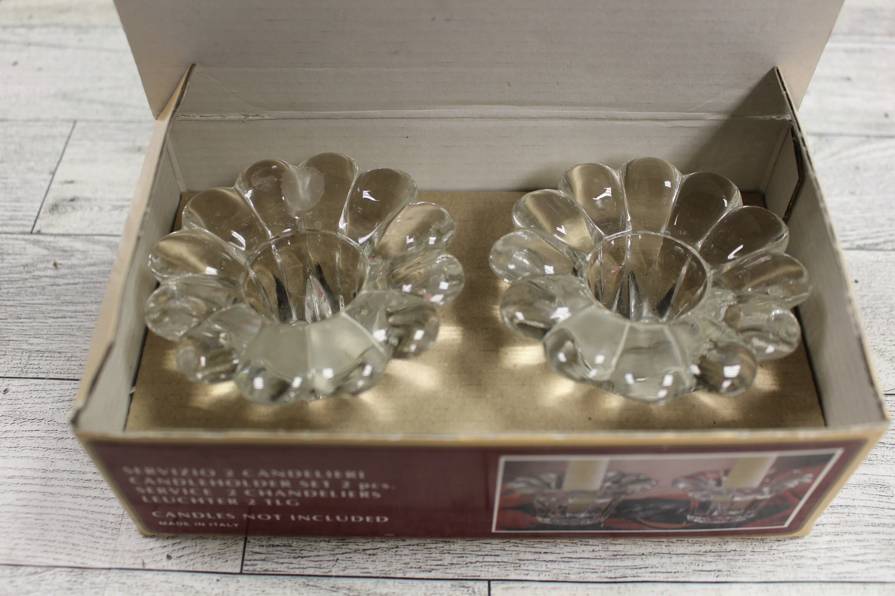 Vintage Borgonovo Queen Taper Candle Holder - Set of 2 - New - Image 5