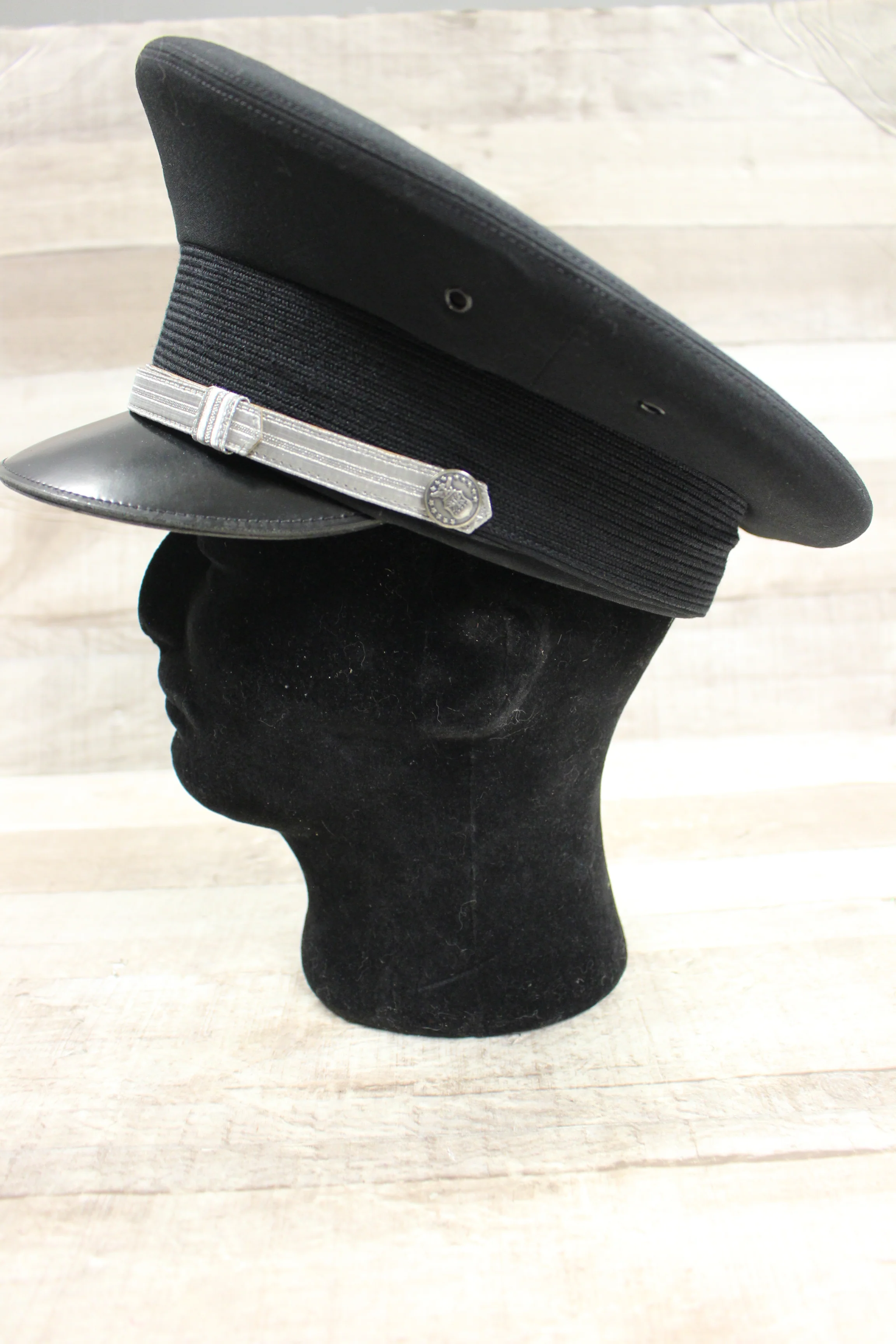 Vintage Flight Ace US Lieutenant Colonel Hat Cap Size 7 -Used - Image 2