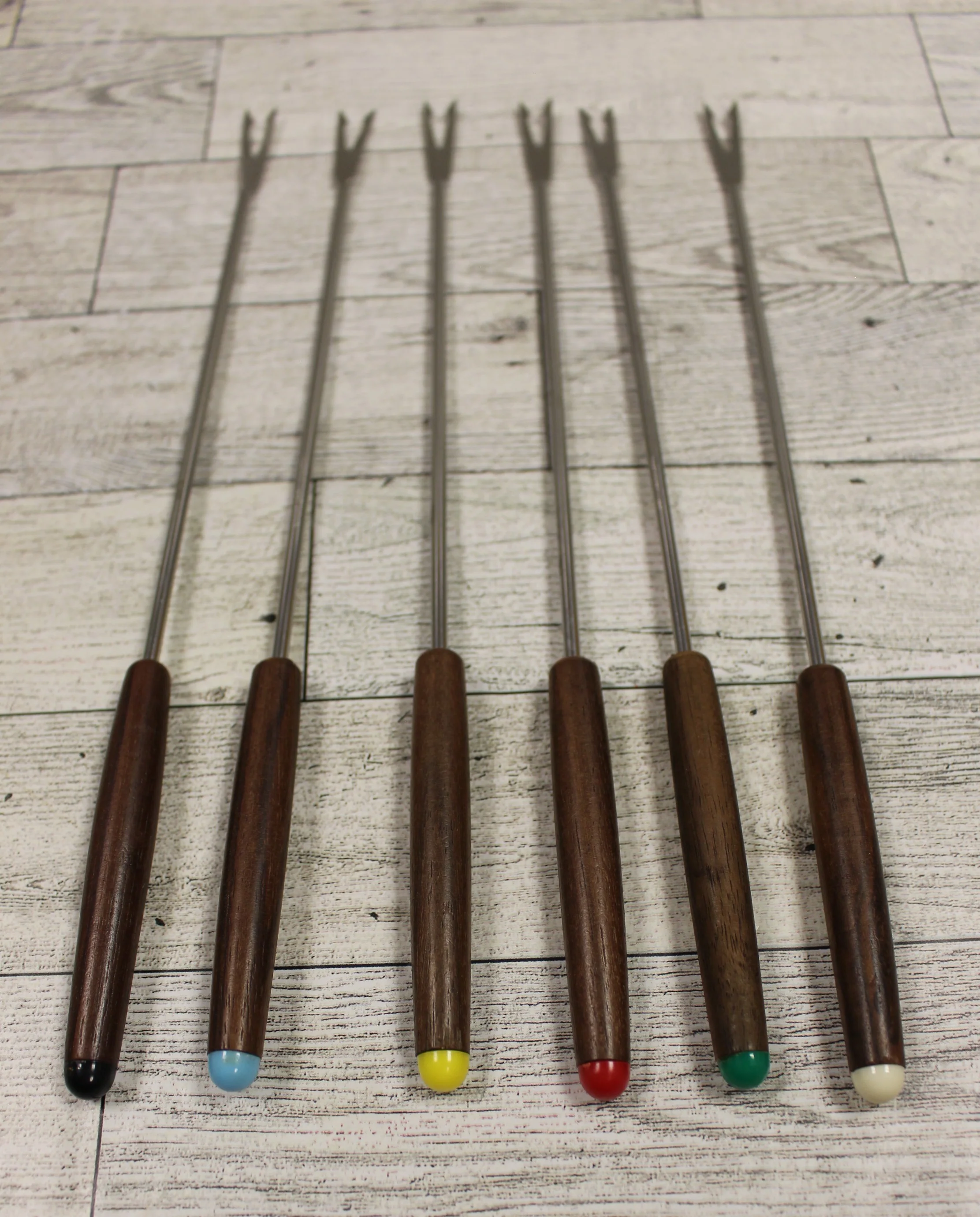 Vintage Fondue Fork Set - Set of 6 - Used - Image 2