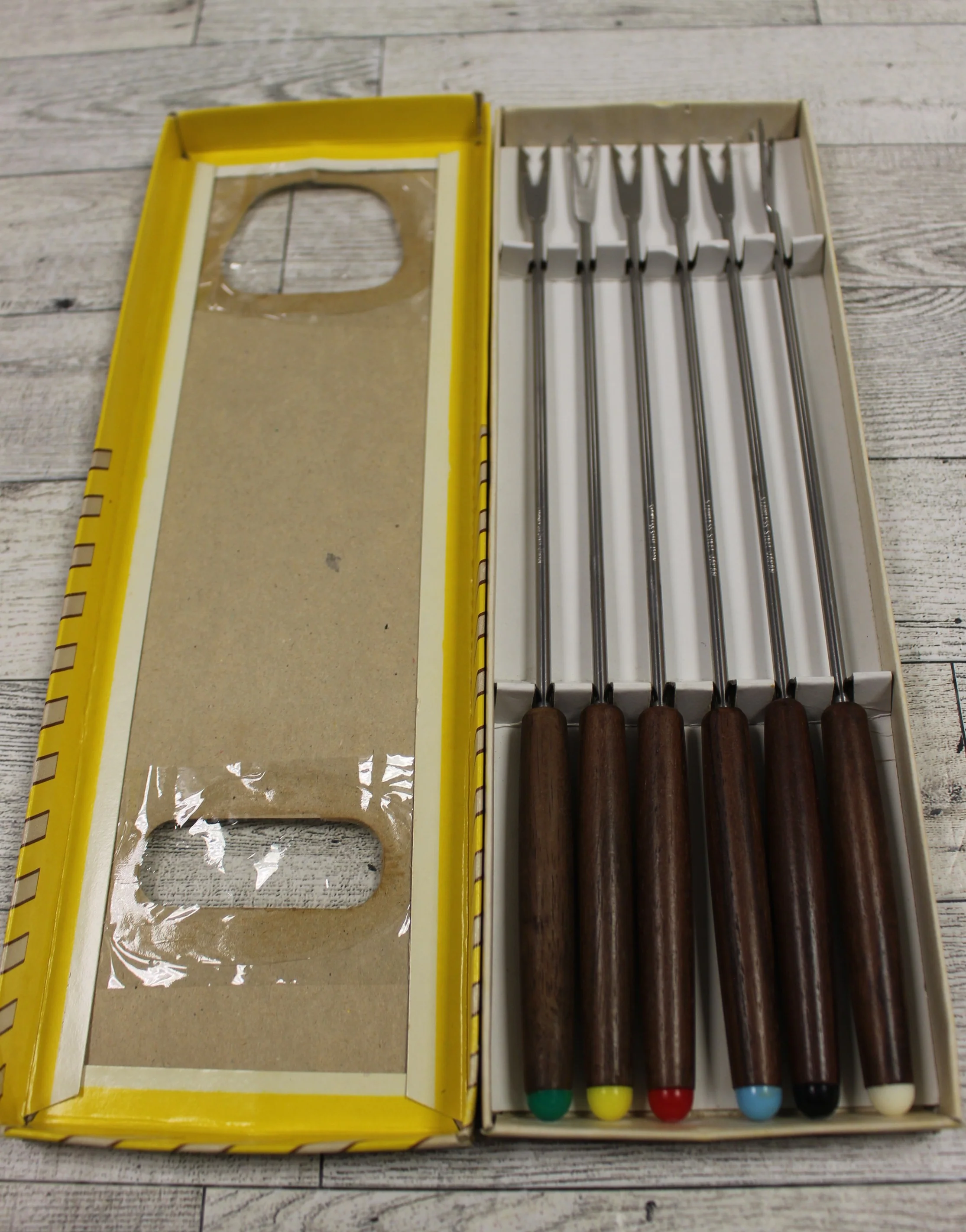 Vintage Fondue Fork Set - Set of 6 - Used - Image 7