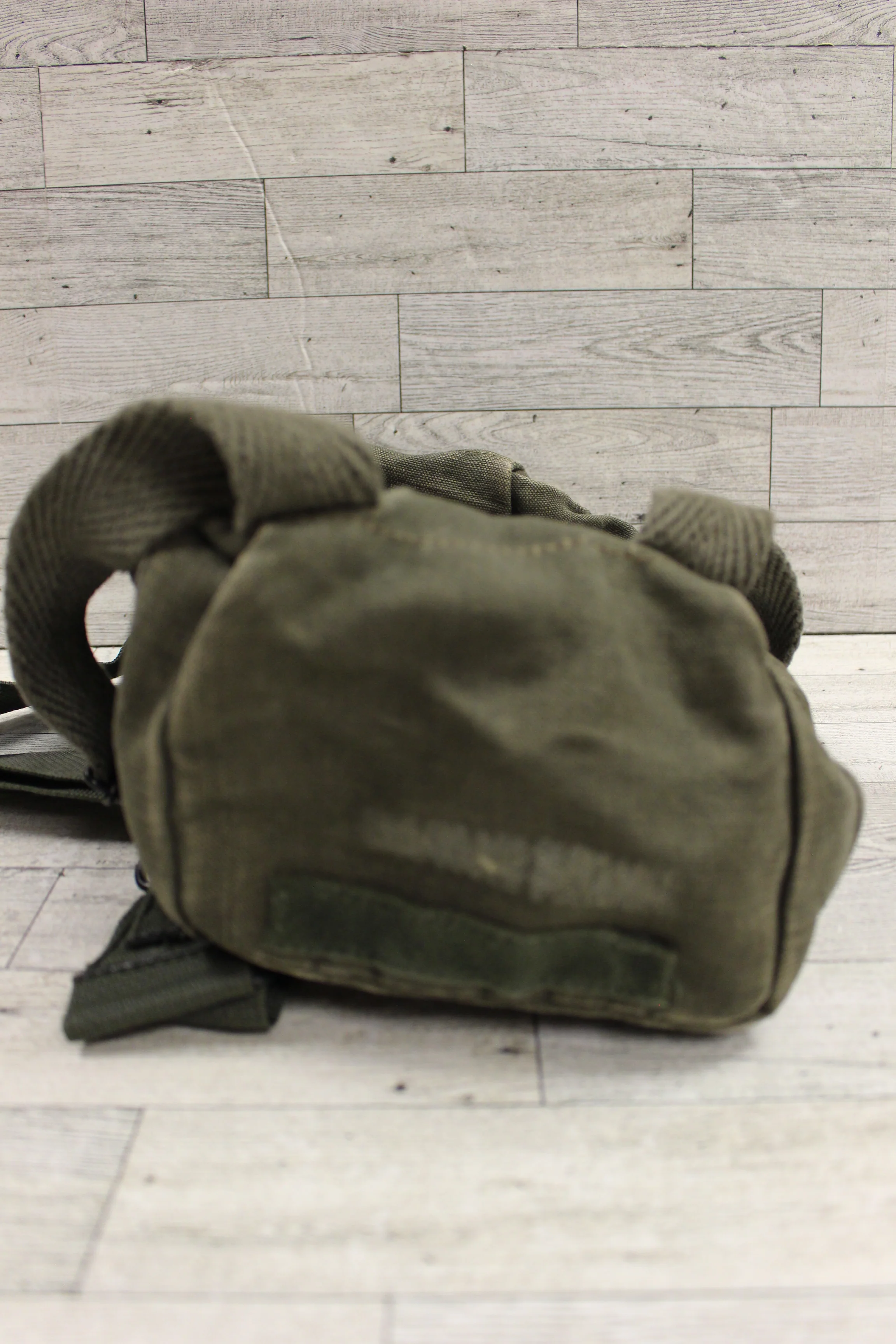 Vintage French Army SACM 63 25-HBC-72 Bag - Green - Used - Image 3
