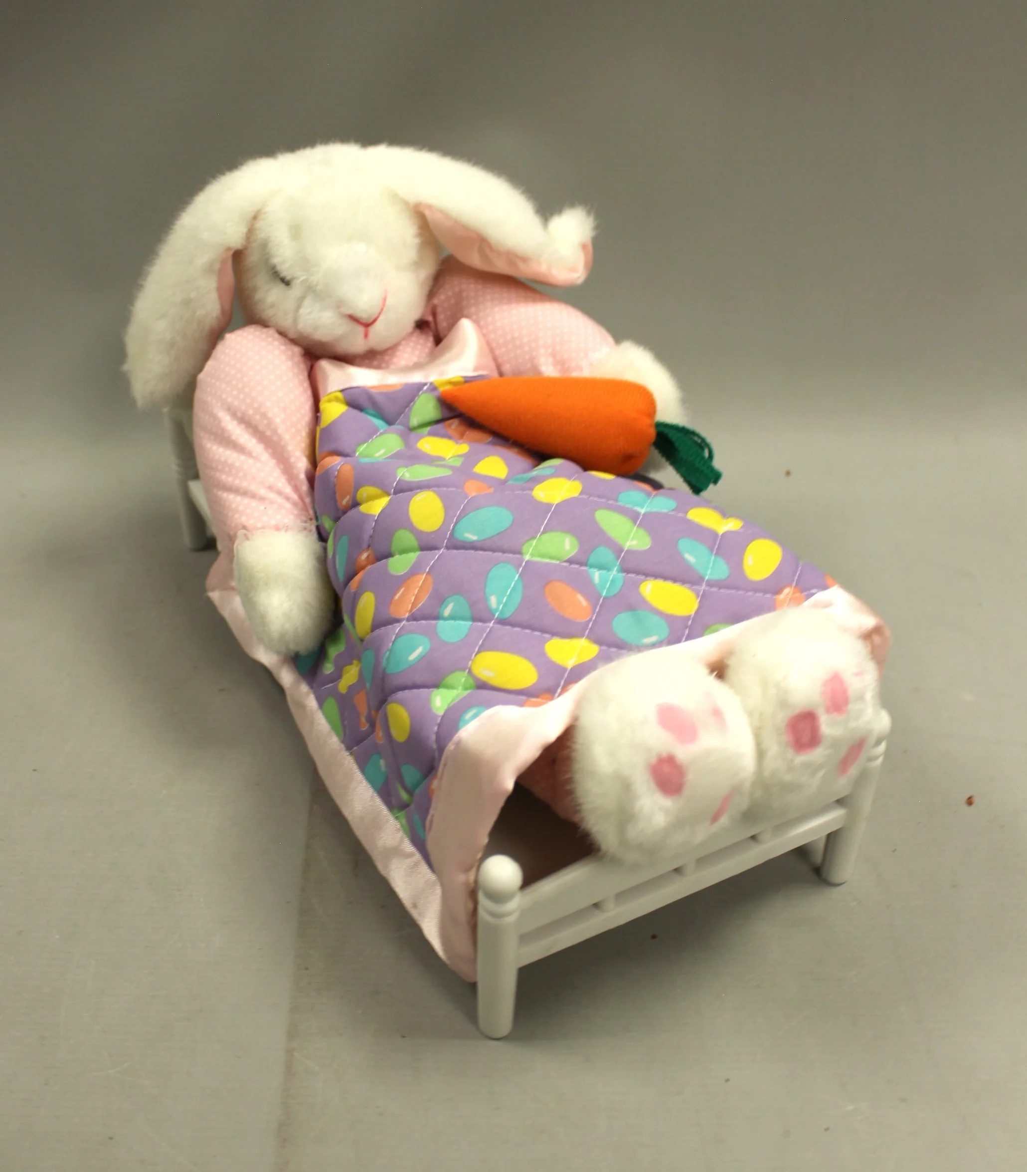 Vintage Gemmy Animated Snoring Easter Bunny - Used - Image 2