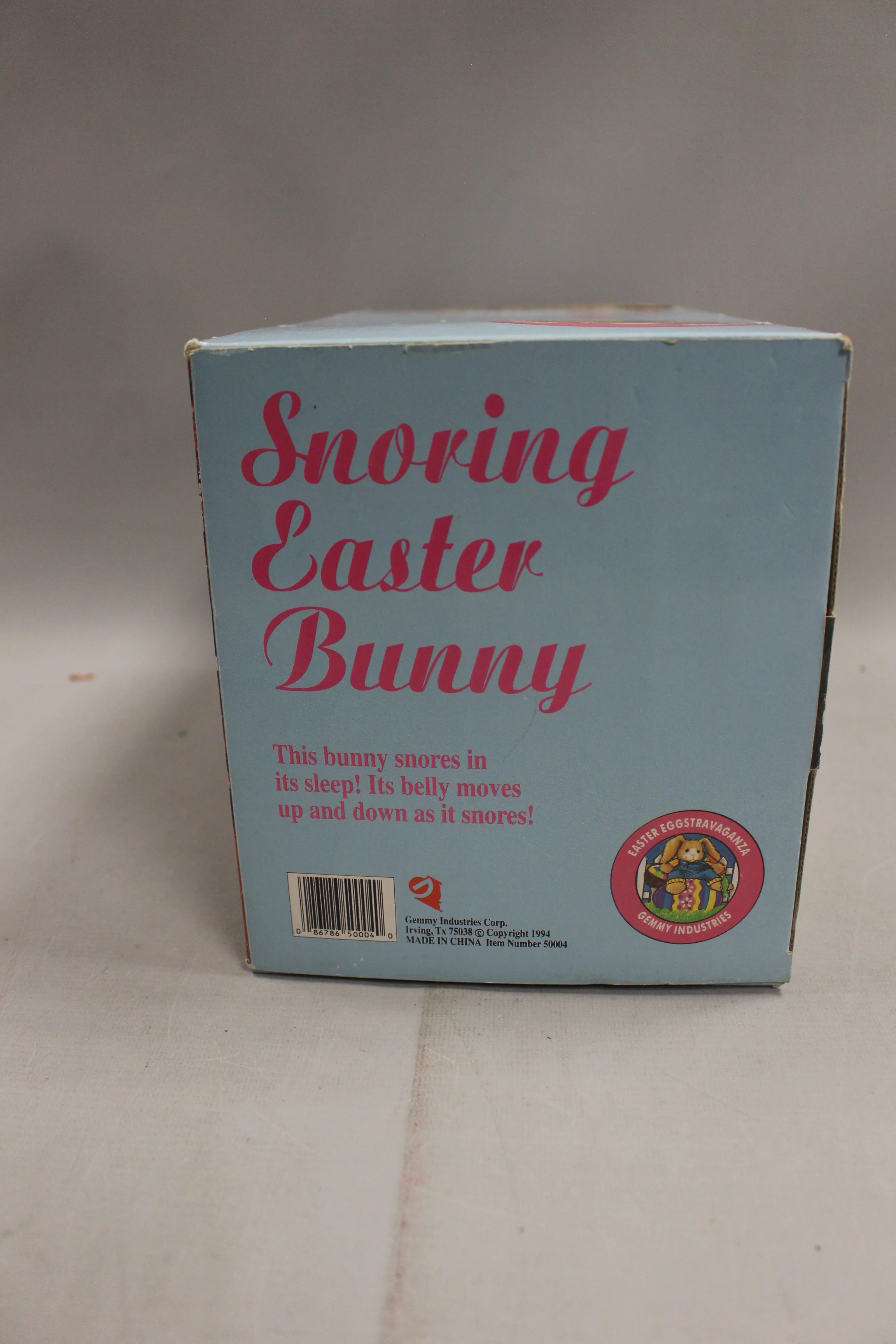 Vintage Gemmy Animated Snoring Easter Bunny - Used - Image 6