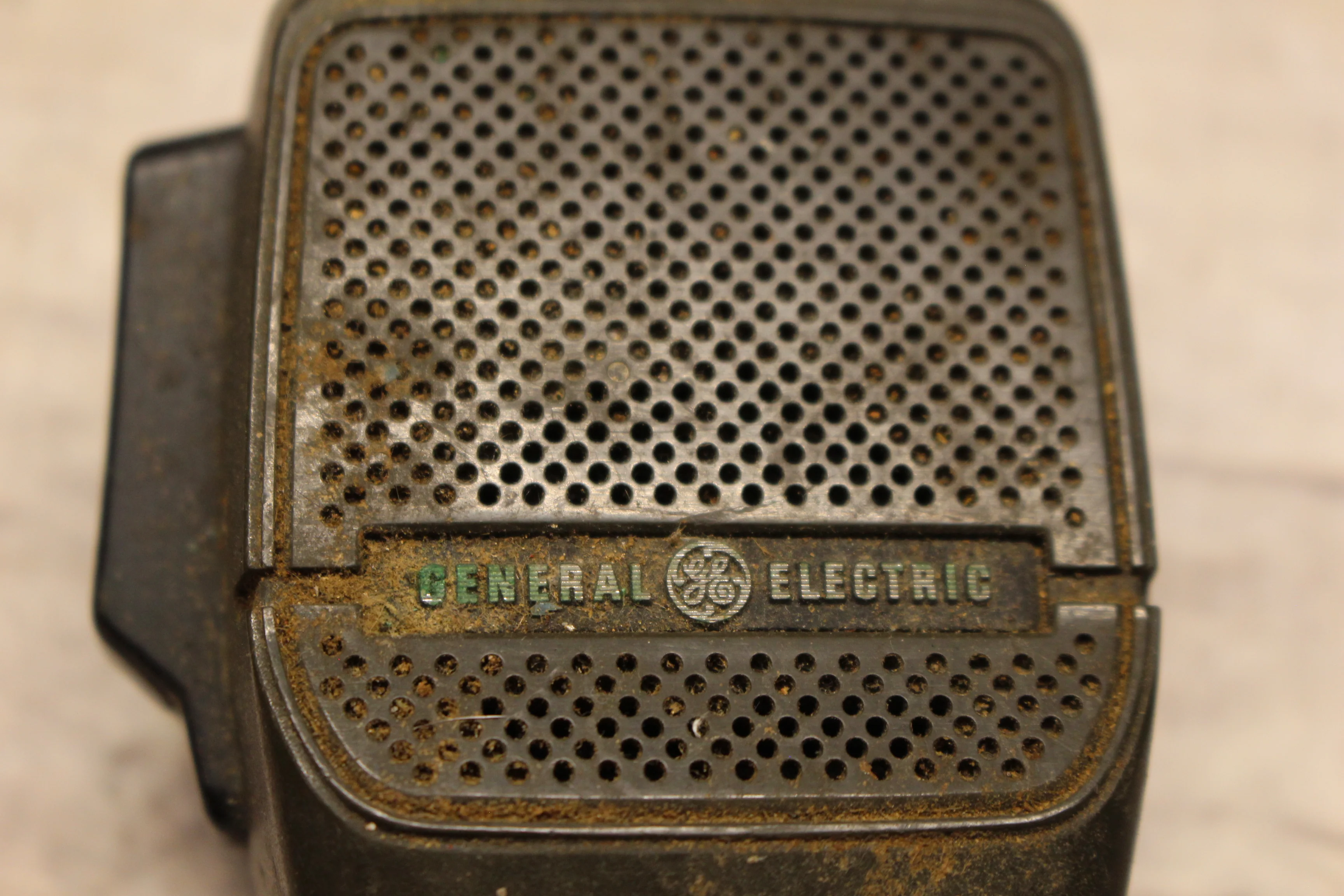 Vintage General Electric Radio Mic -Black -Used - Image 2