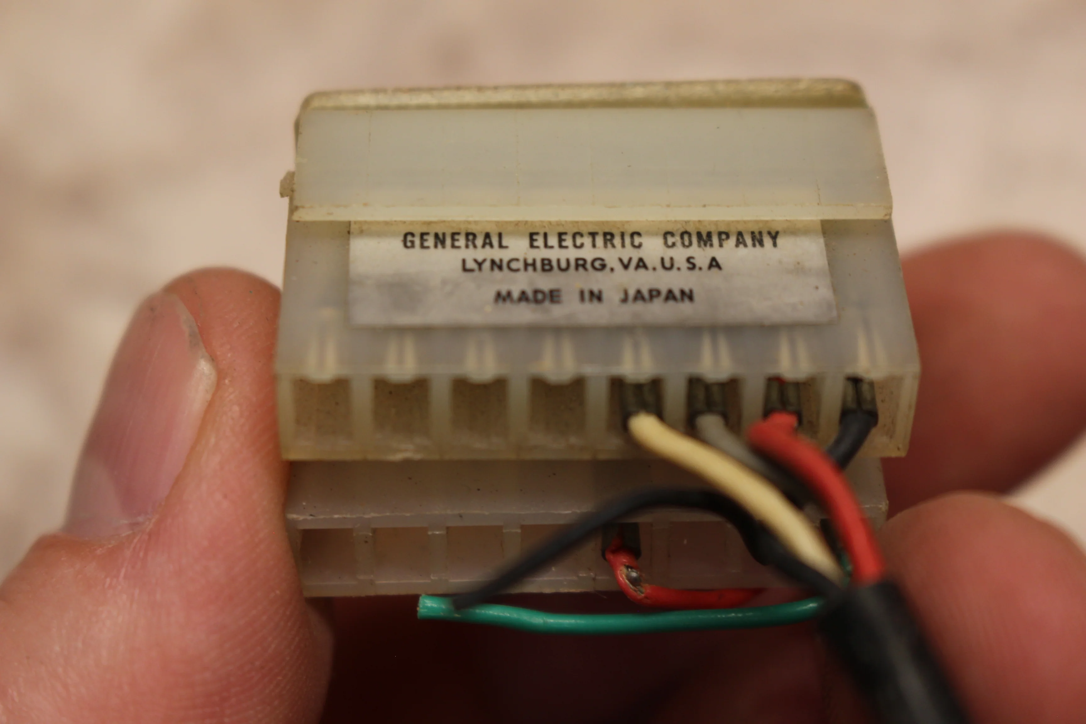 Vintage General Electric Radio Mic -Black -Used - Image 4