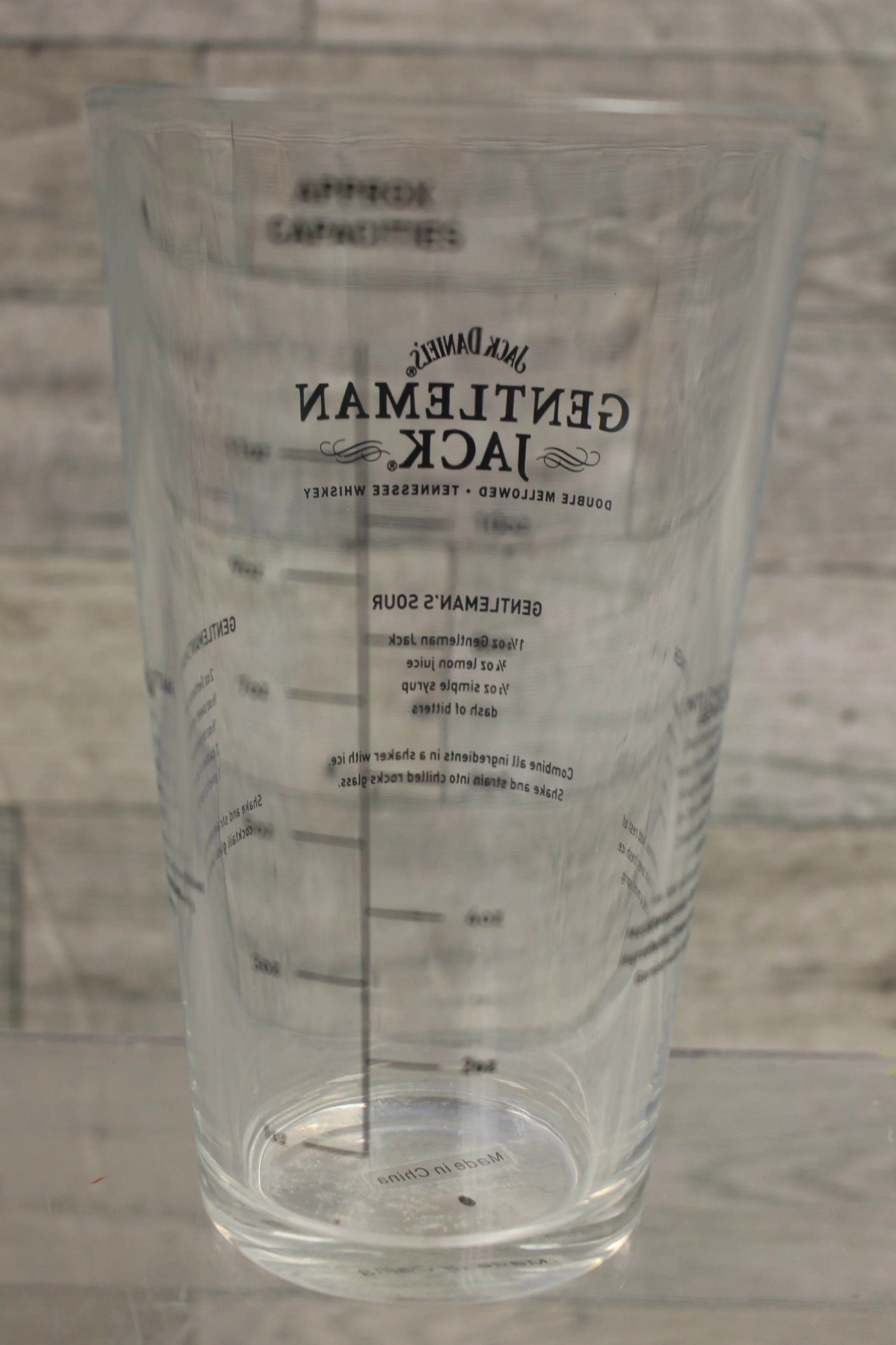 Vintage Jack Daniels Gentleman Jack Shot Glass - Used - Image 2