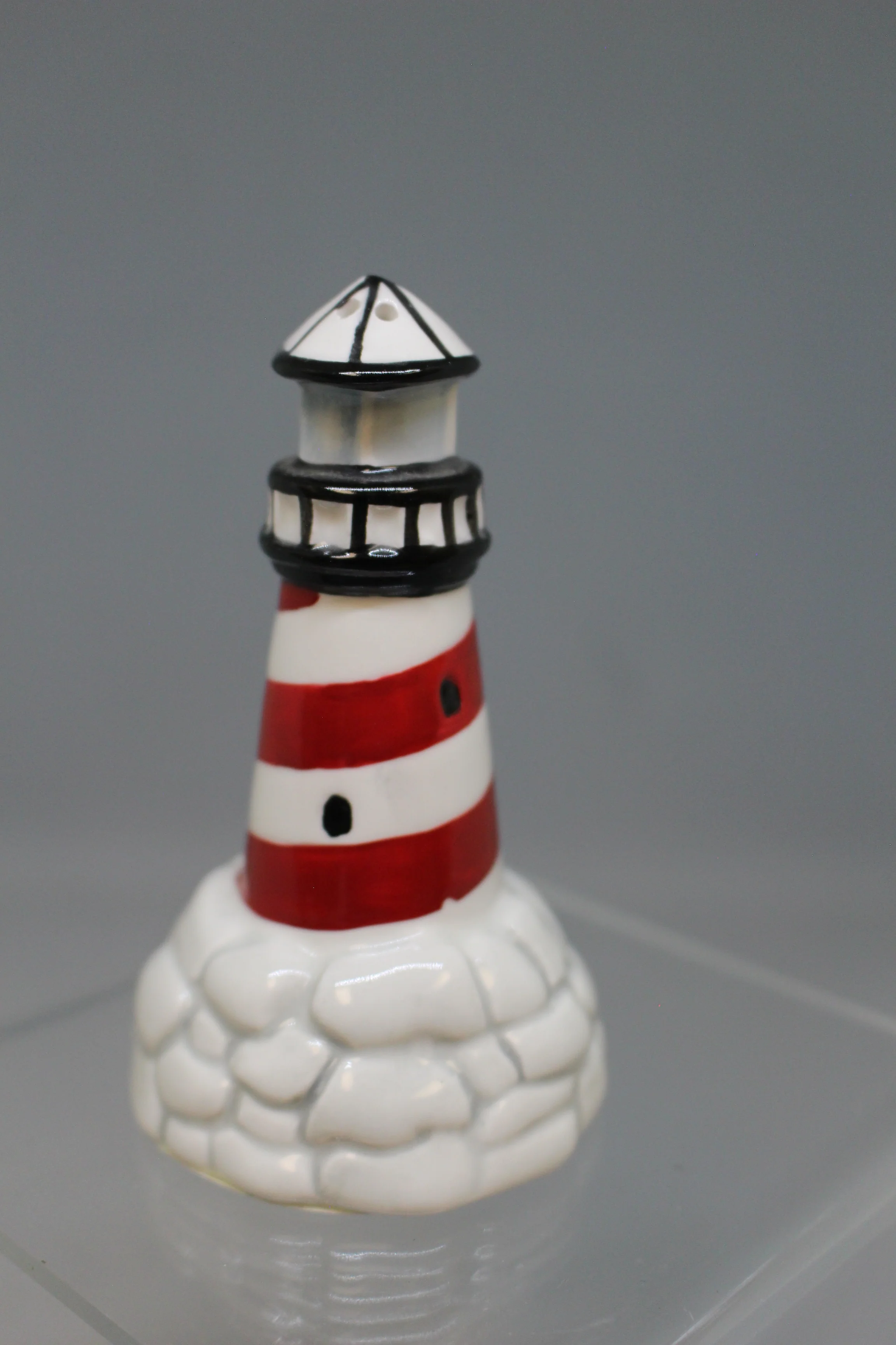 Vintage Lighthouse & Sailboat Mini Salt & Pepper Shakers - Used - Image 3