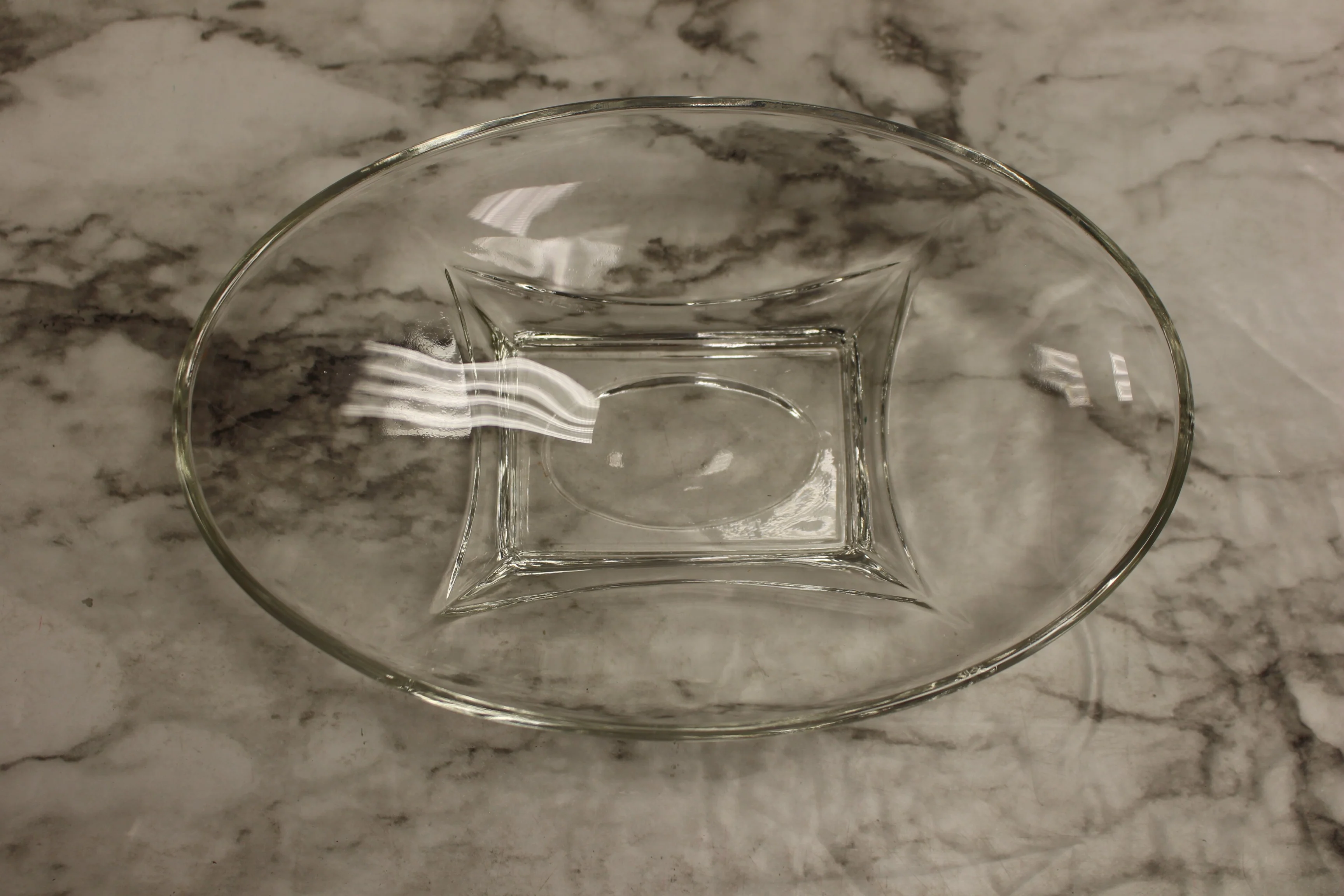 Vintage MCM Candy Dish - Clear - Used - Image 2