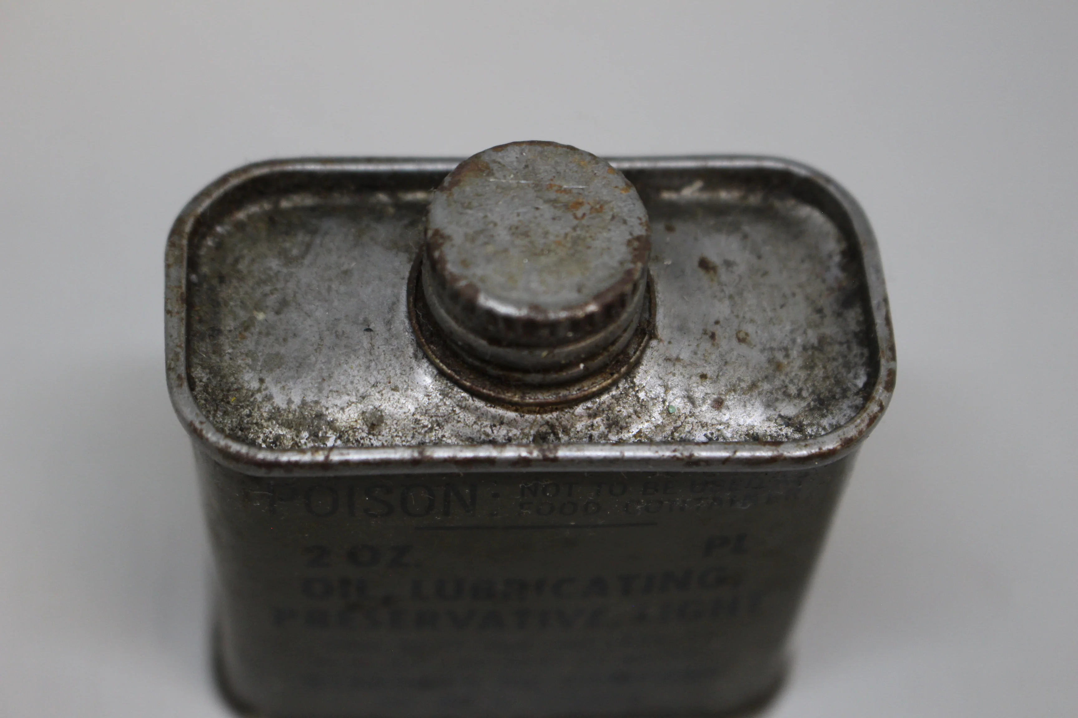 Vintage Military 2oz Oil Can Standard Oil Company Bayway NJ -Used - Image 4