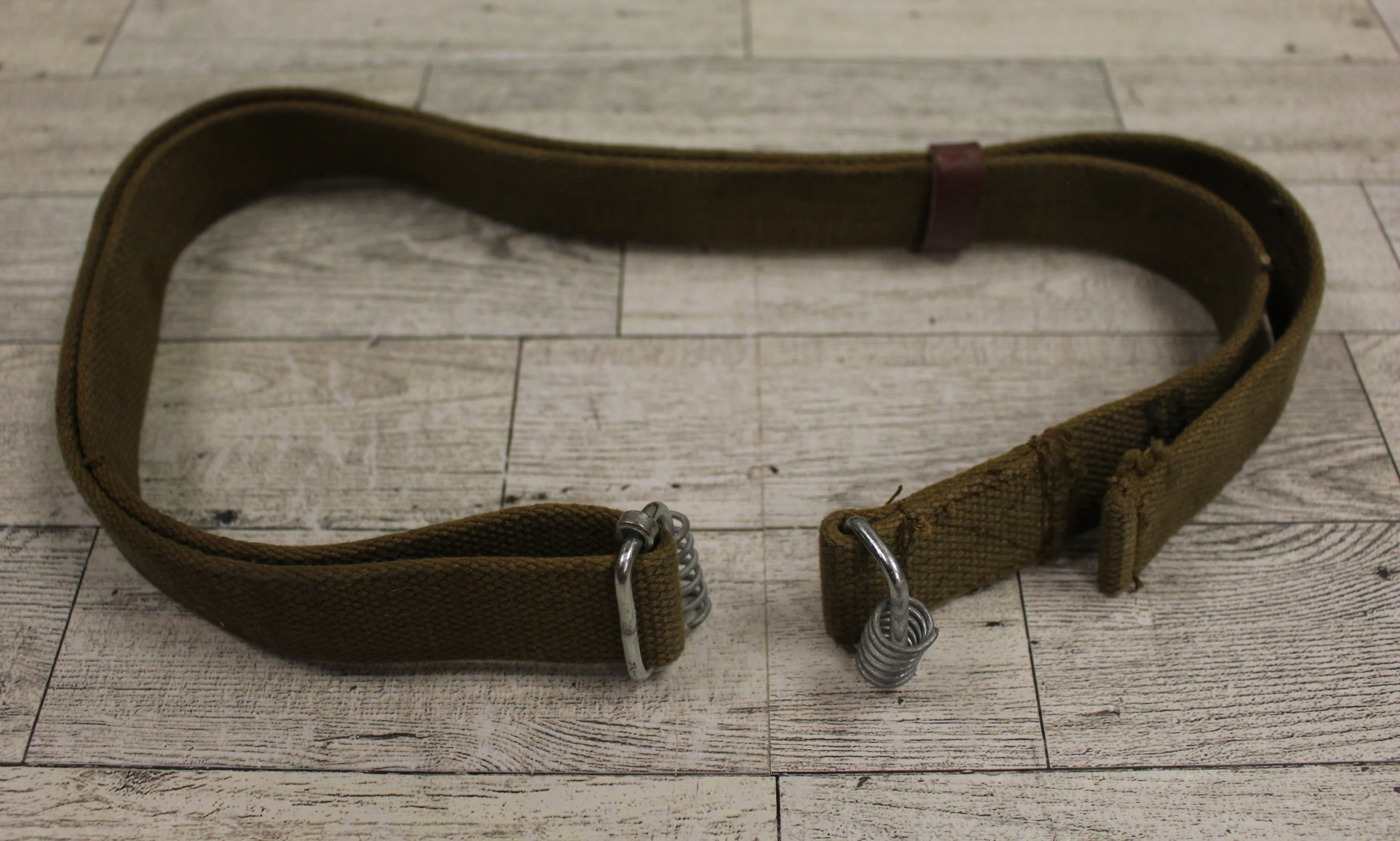 Vintage Military Strap - Brown - 7319 - Used