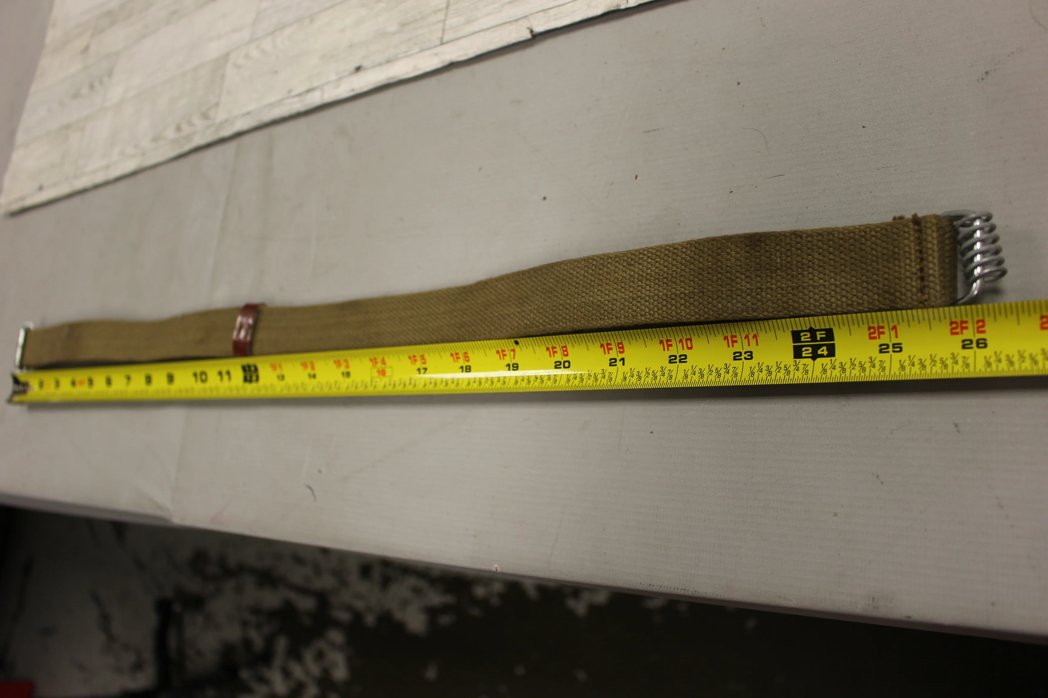 Vintage Military Strap - Brown - 7319 - Used - Image 2