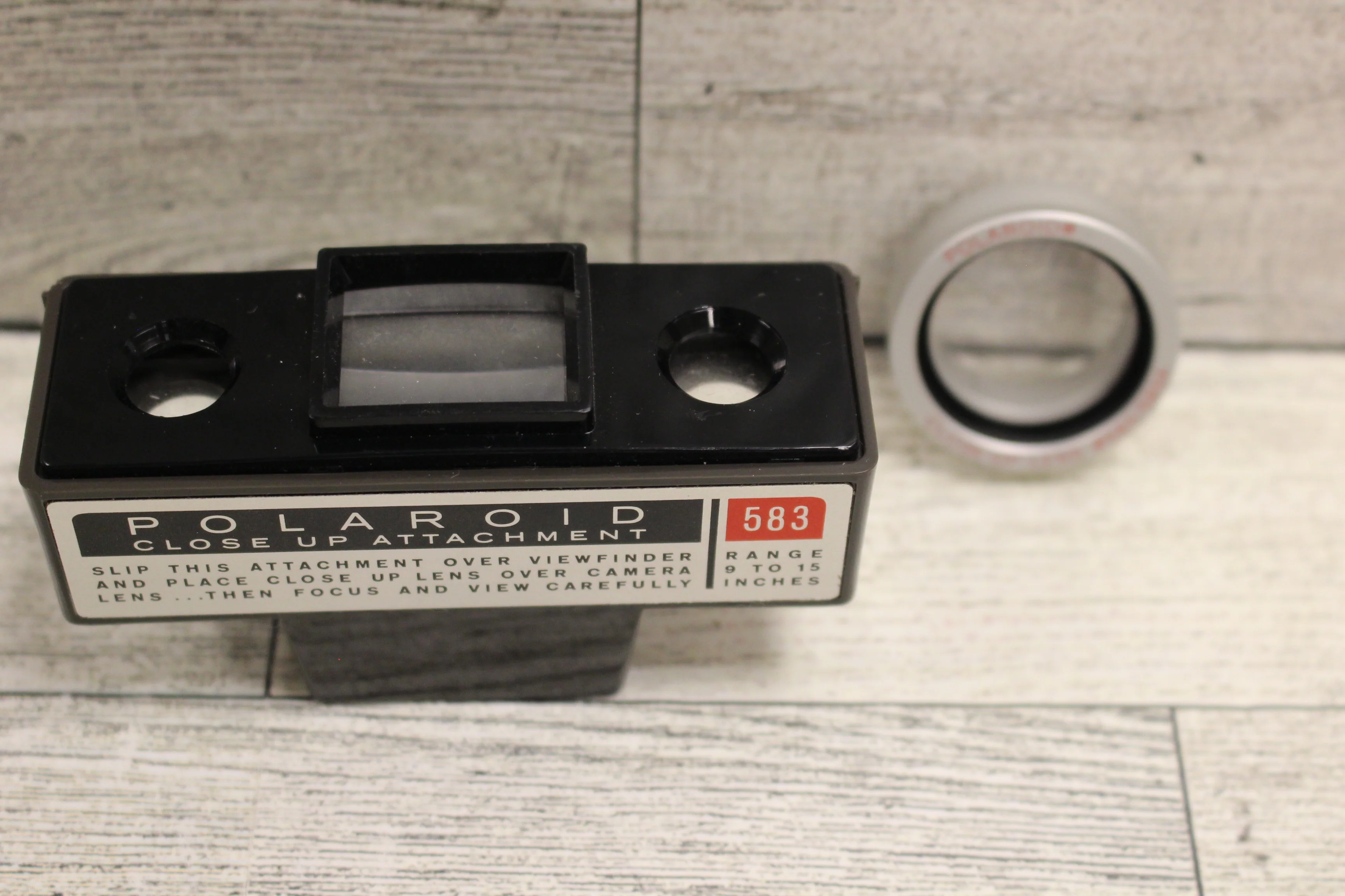 Vintage Polaroid Close Up Attachment #583 - Used - Image 3