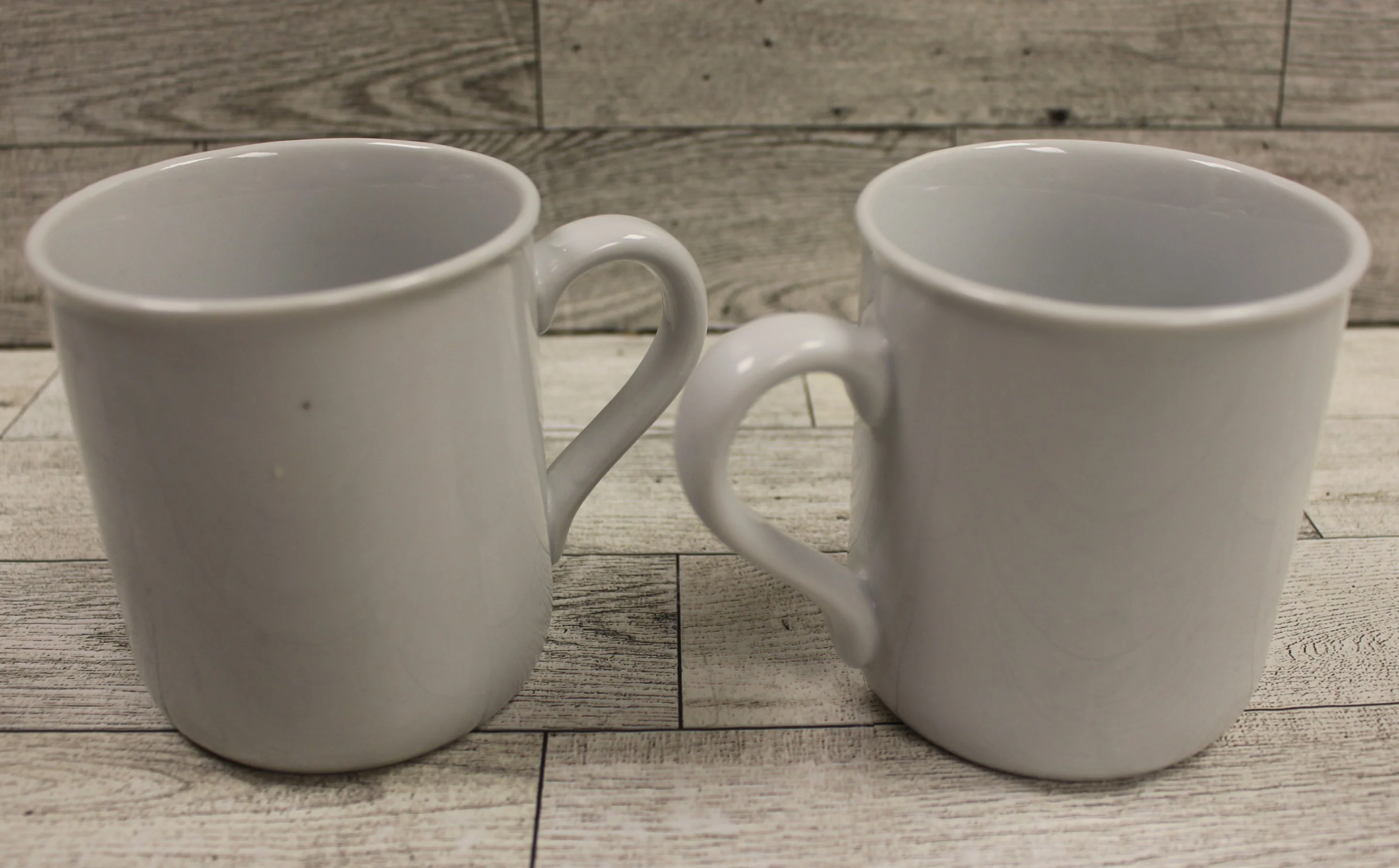 Vintage Restaurant White Coffee Mug - Set of 2 - Used - Image 3