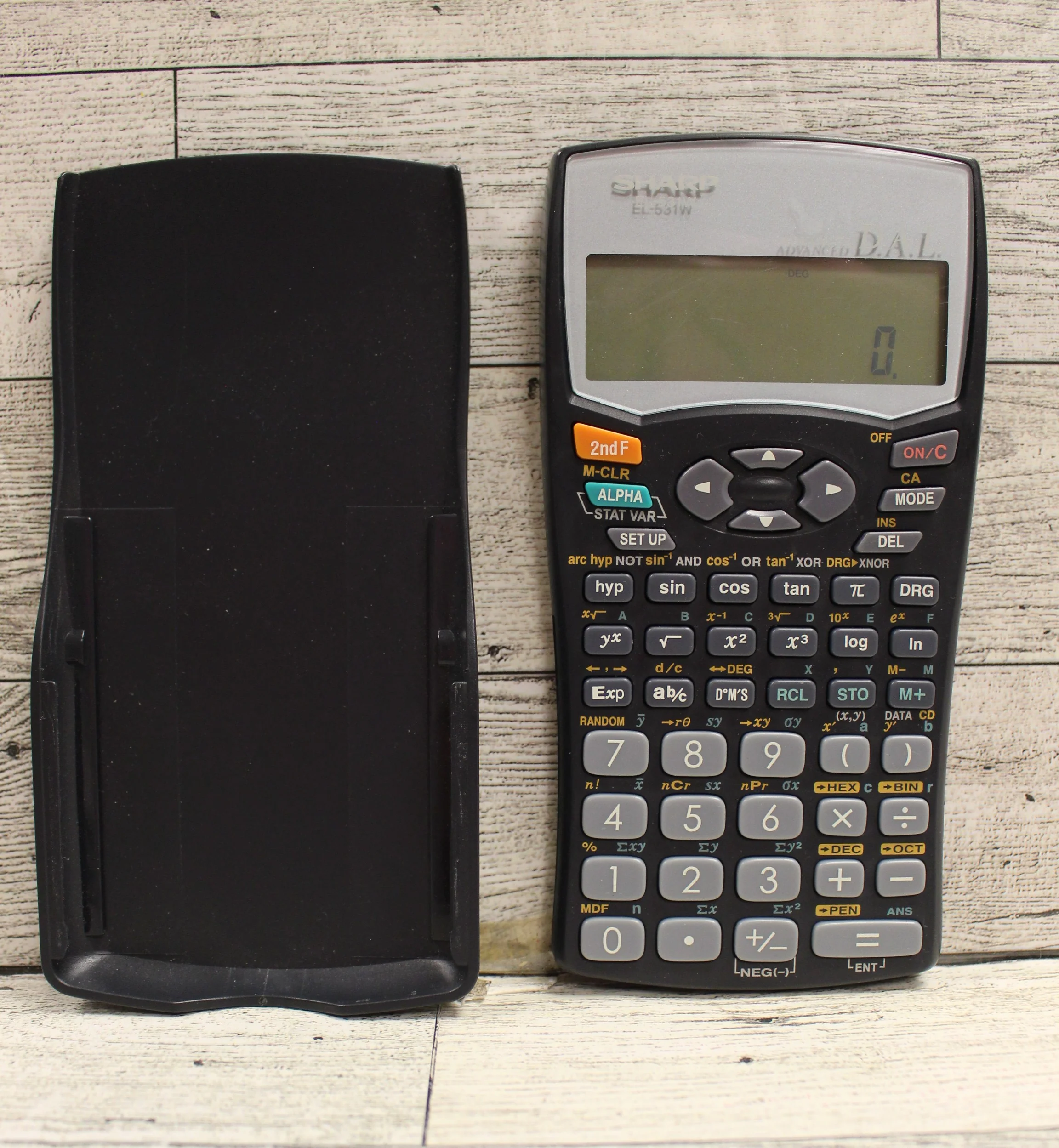 Vintage Sharp EL-531W Calculator - Advanced DAL - Used